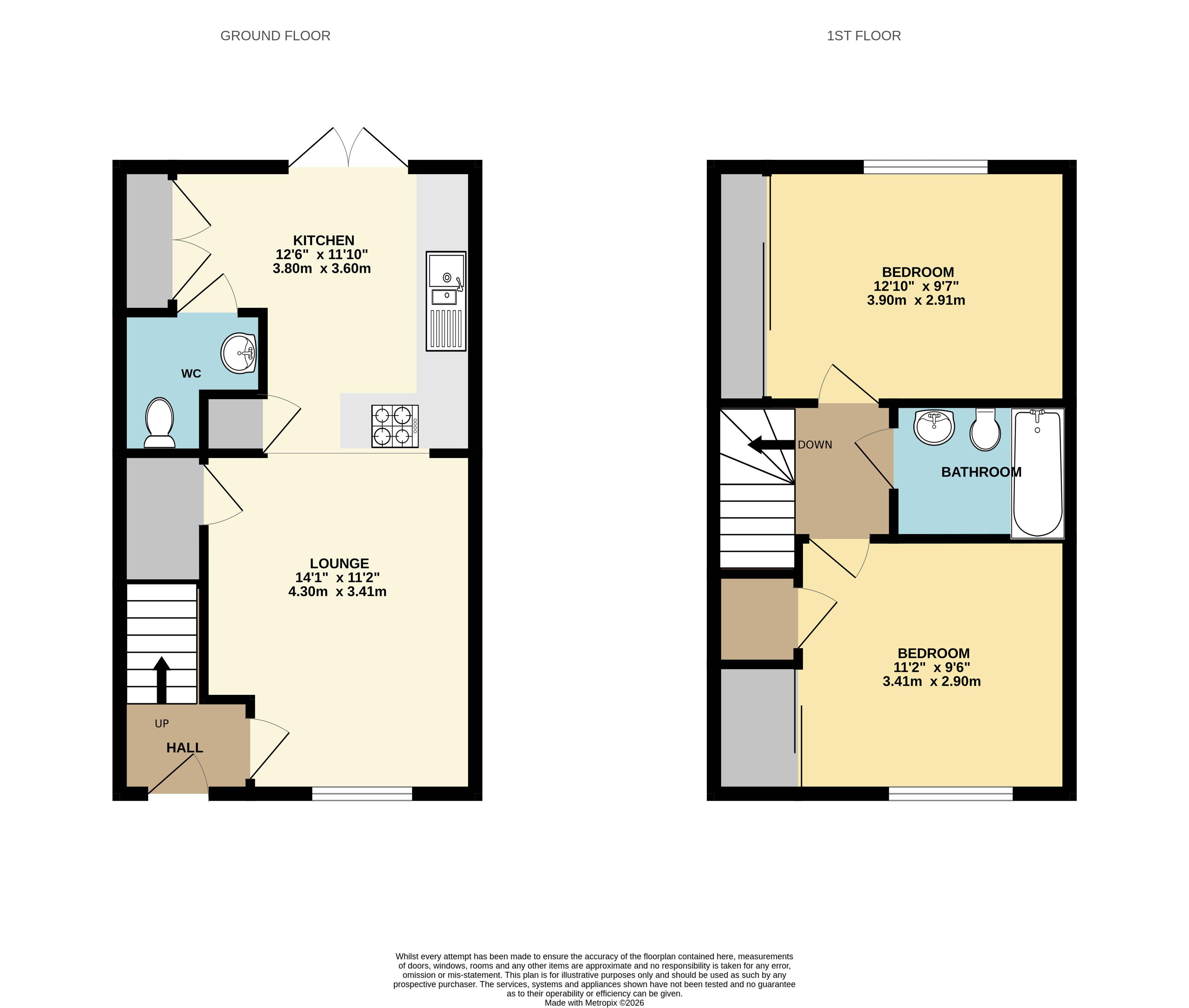 8, Lorne Terrace, Glasgow floorplan