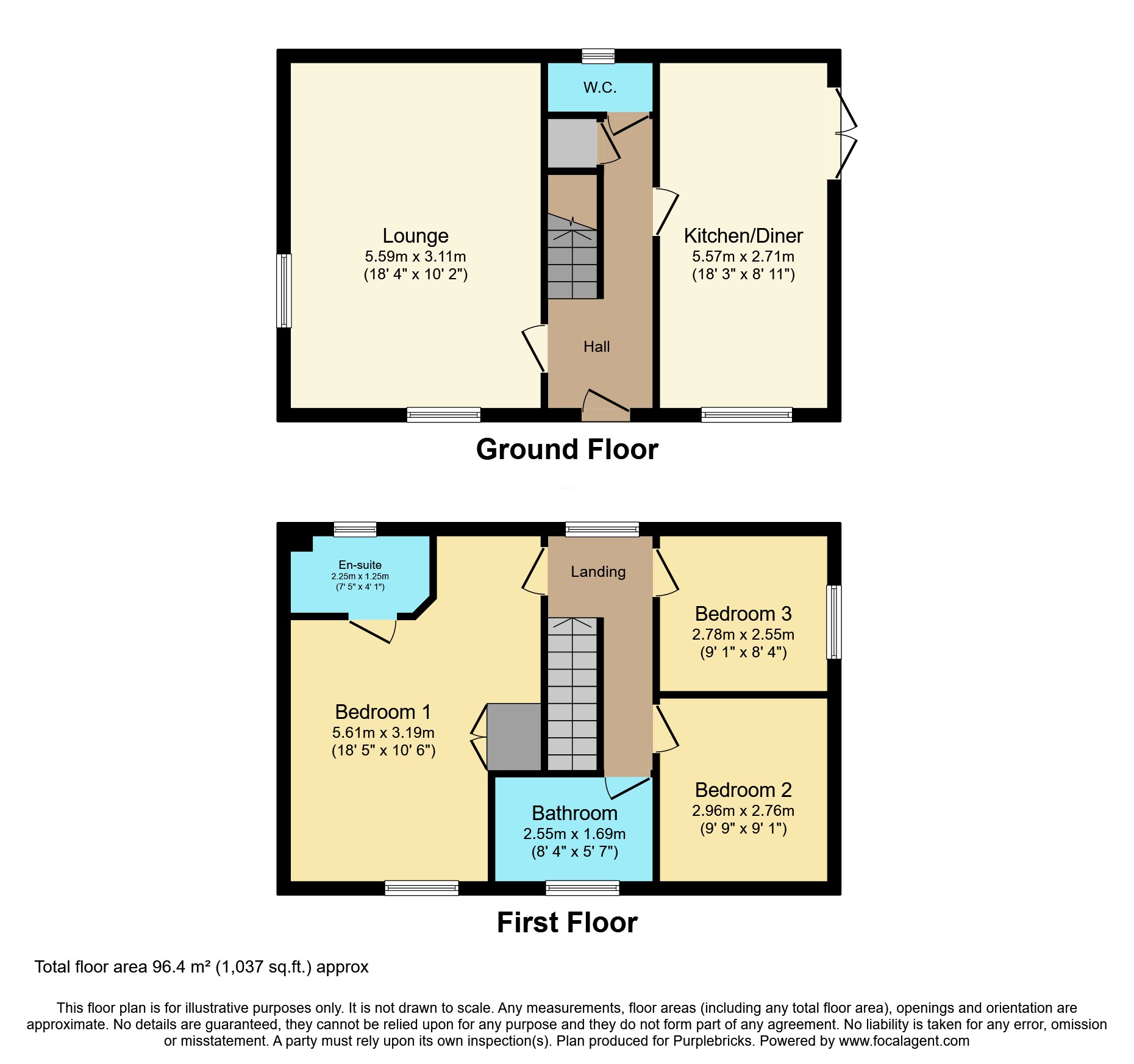 Eatough Close, Leicester, LE7 floorplan