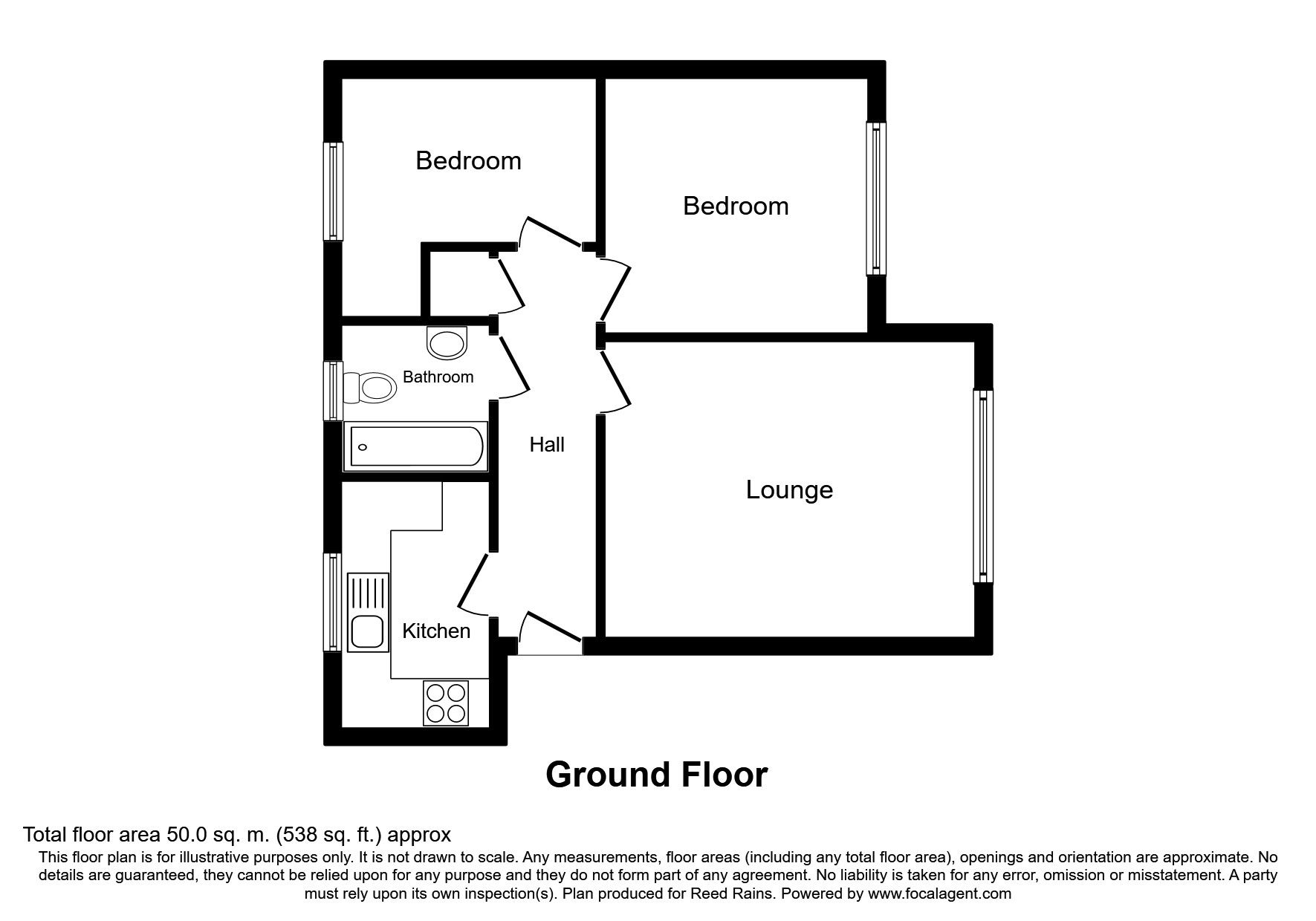 2 Bedrooms Flat for sale in Southwood, Sheffield S6