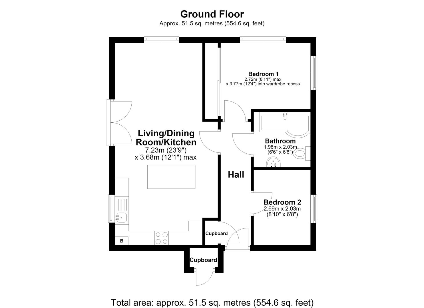 14, Finch Court, Trowbridge floorplan