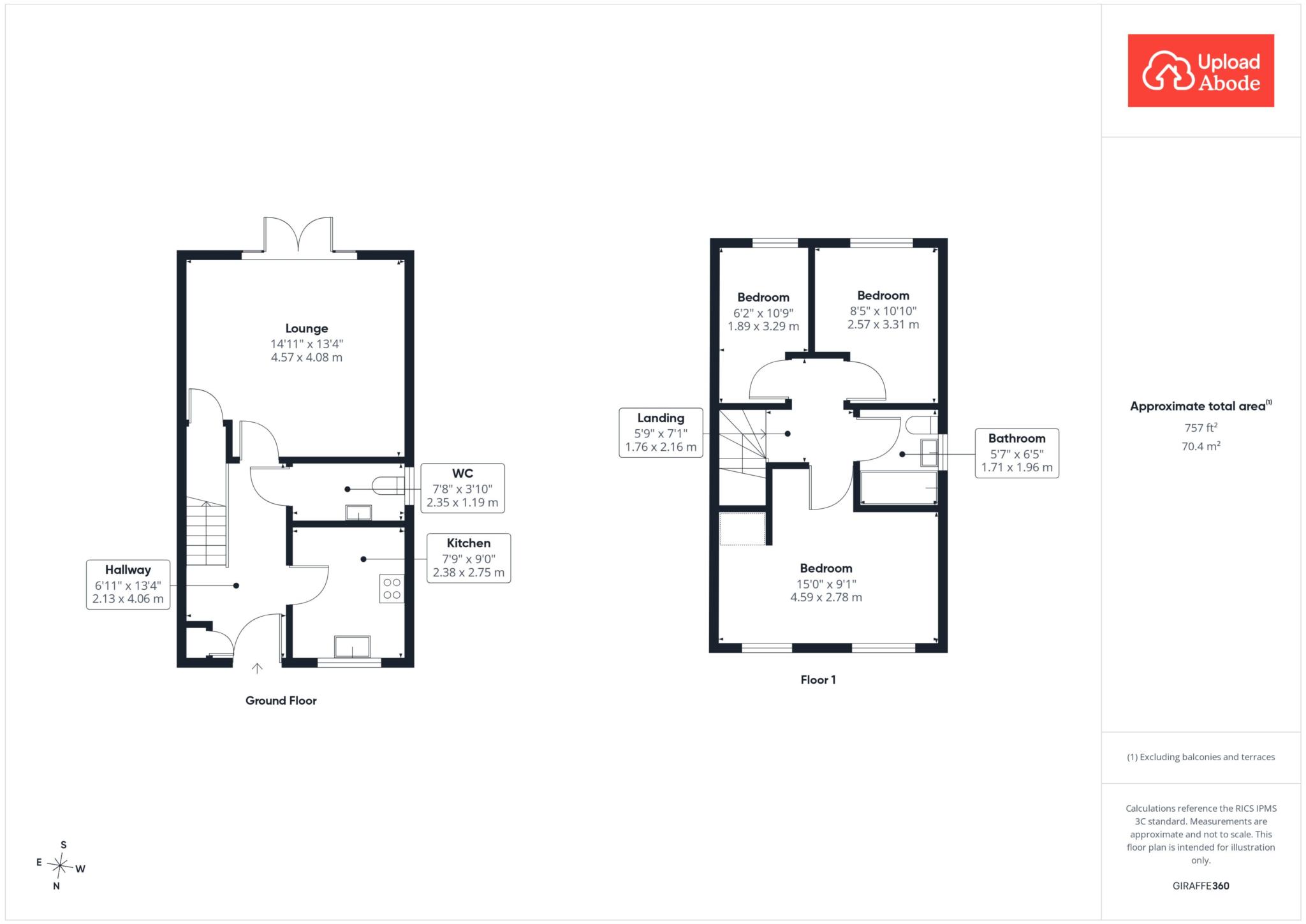 56, Skylark Gardens, Glasgow floorplan