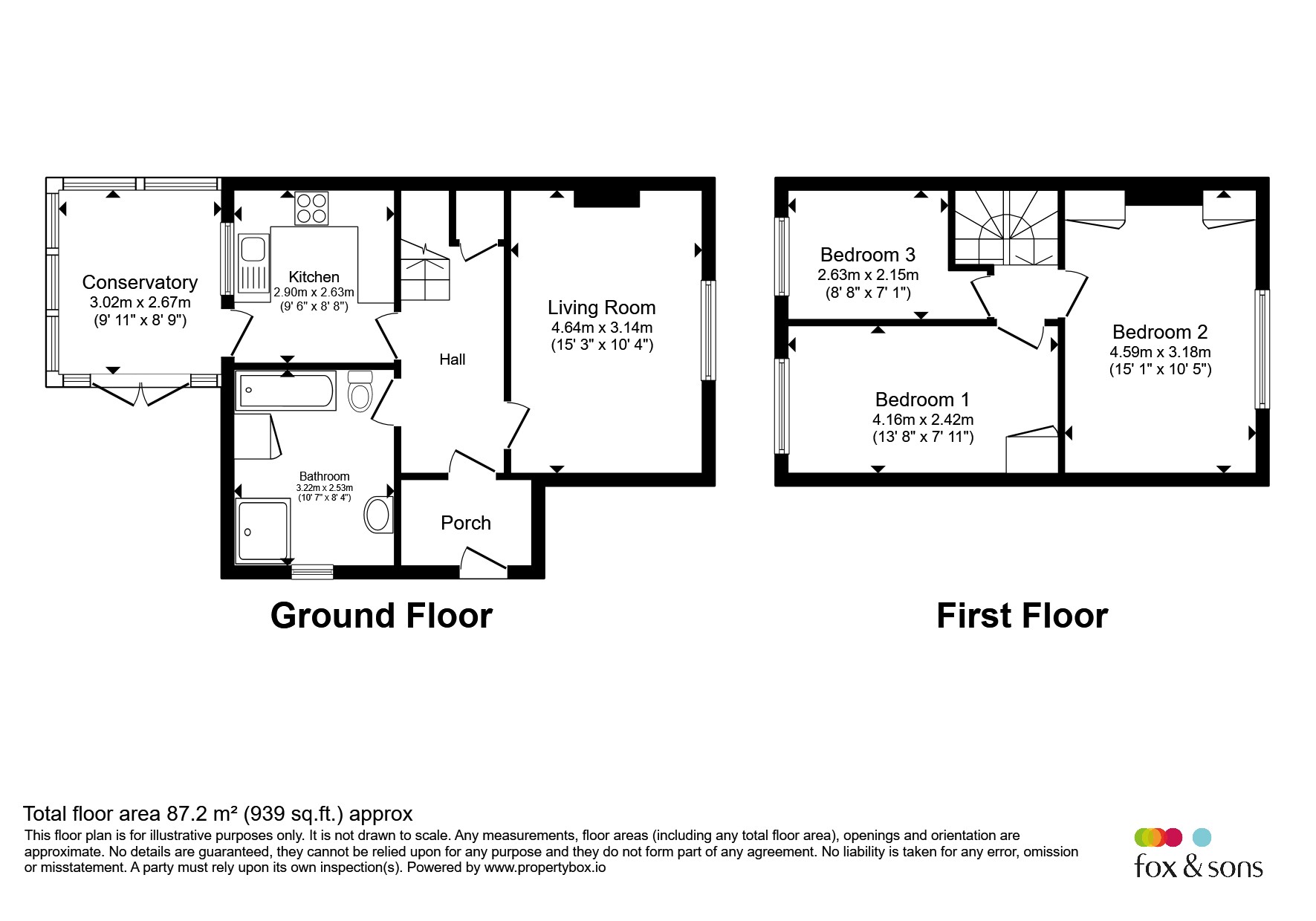 34, Greville Road, Hastings floorplan