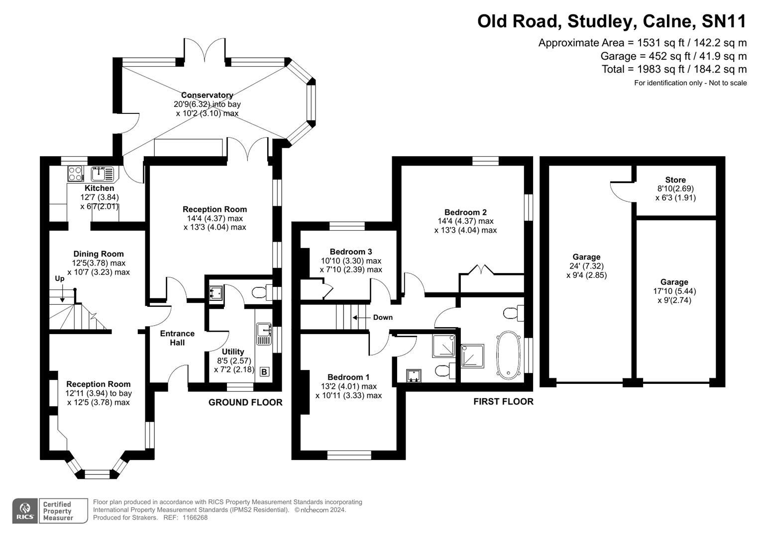 Willow Cottage, Old Road, Calne floorplan