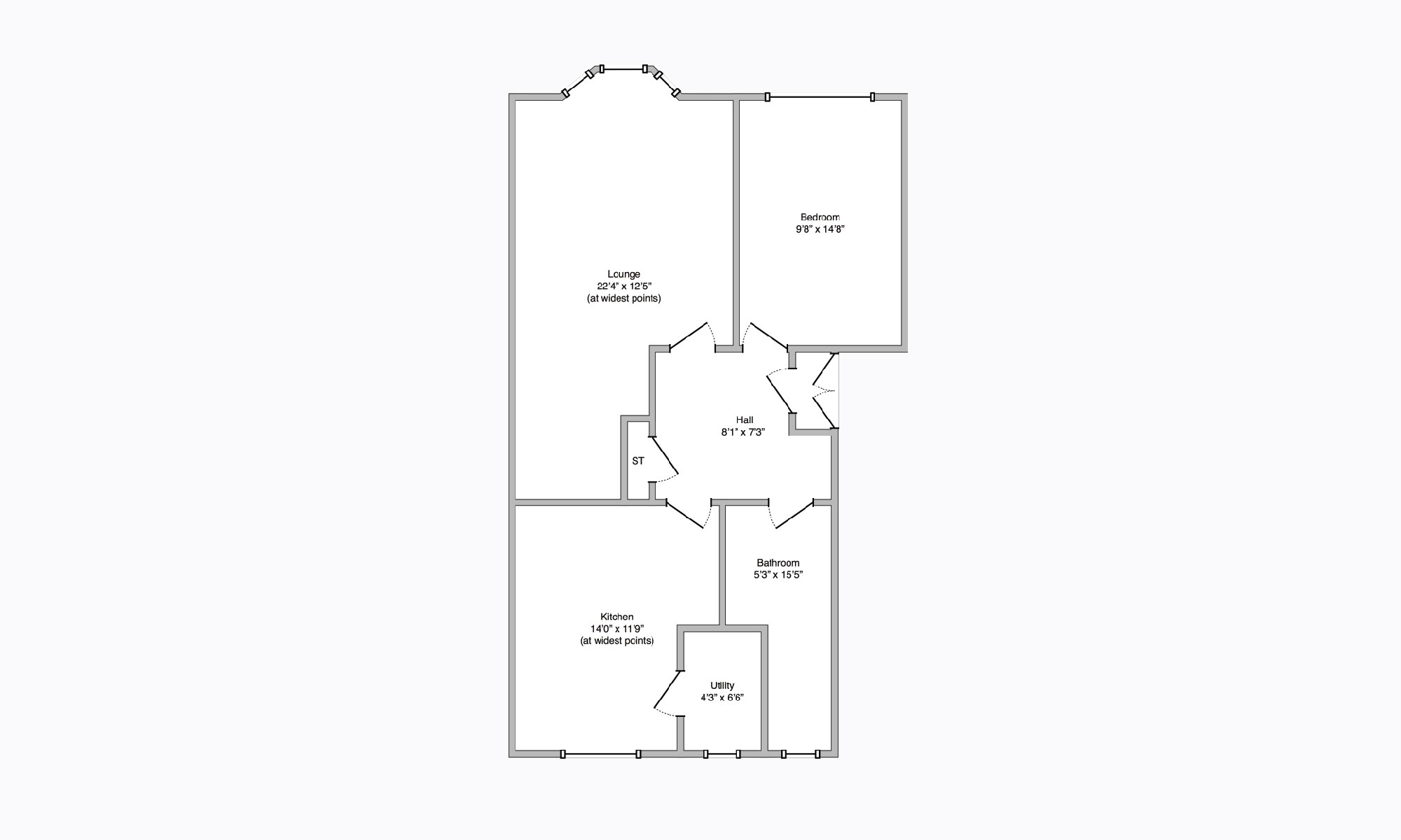 1 Bedrooms Flat for sale in Cartvale Road, Flat 3/1, Battlefield, Glasgow G42