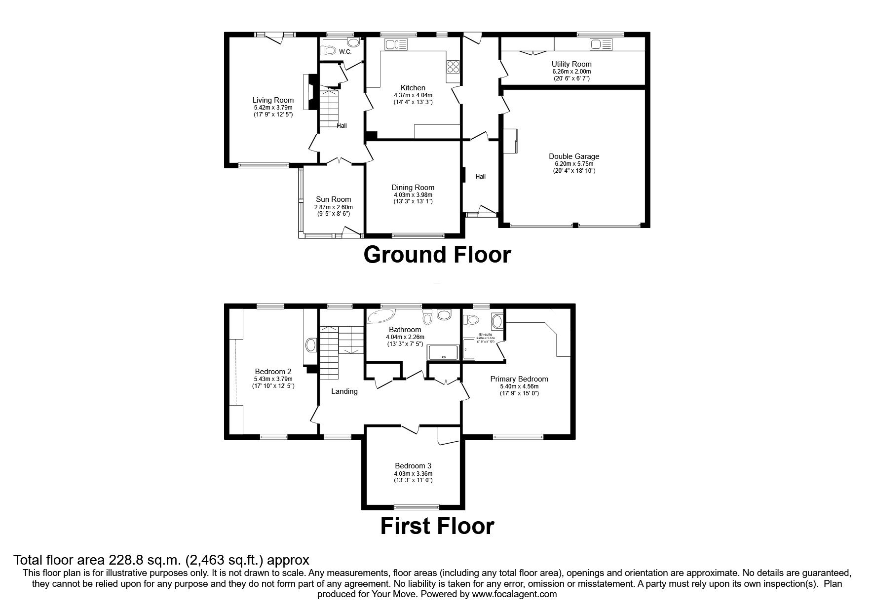 5, The Island, Wigton floorplan
