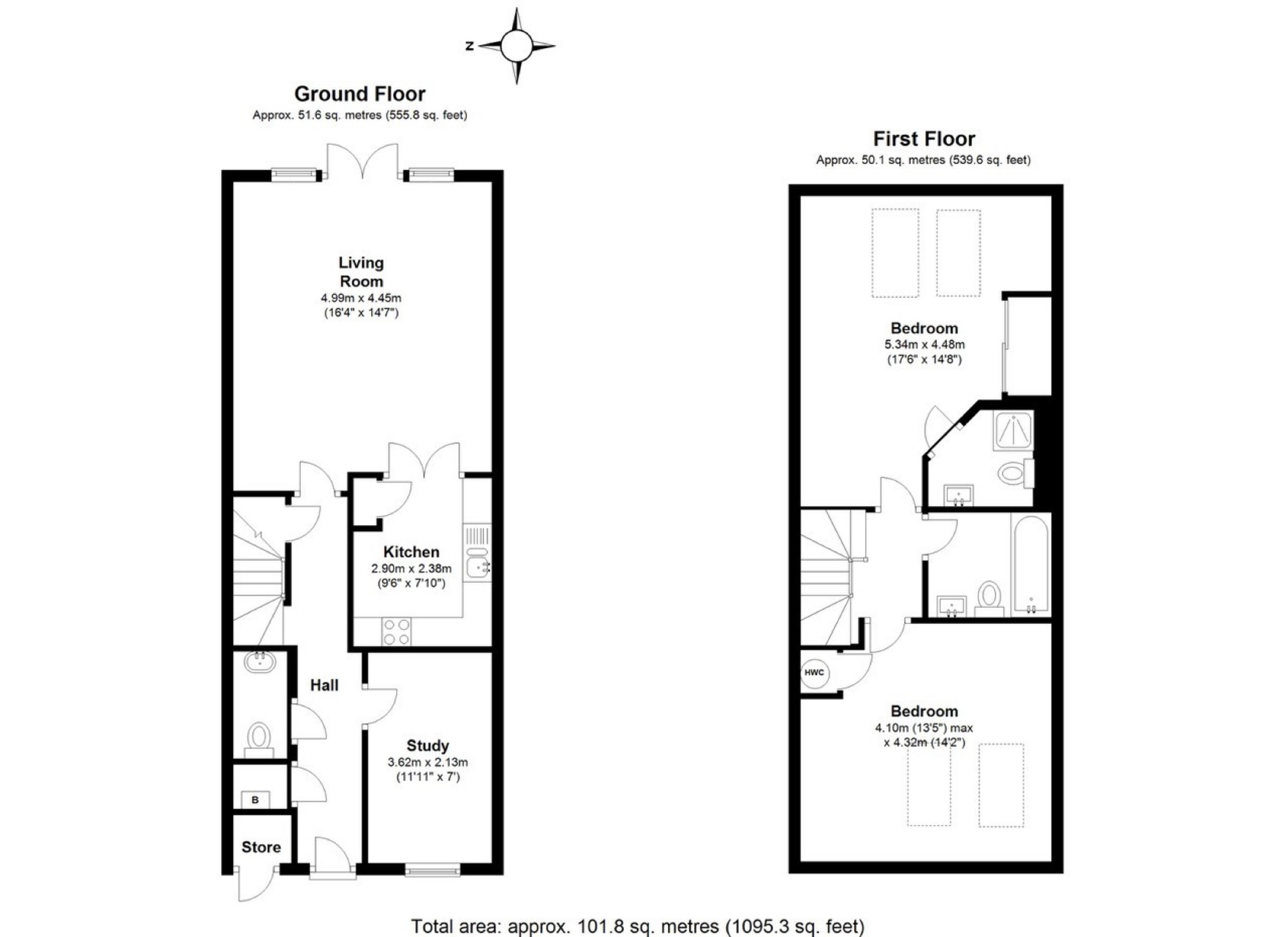 2 Bedrooms  for sale in County Gate, New Barnet, Hertfordshire EN5