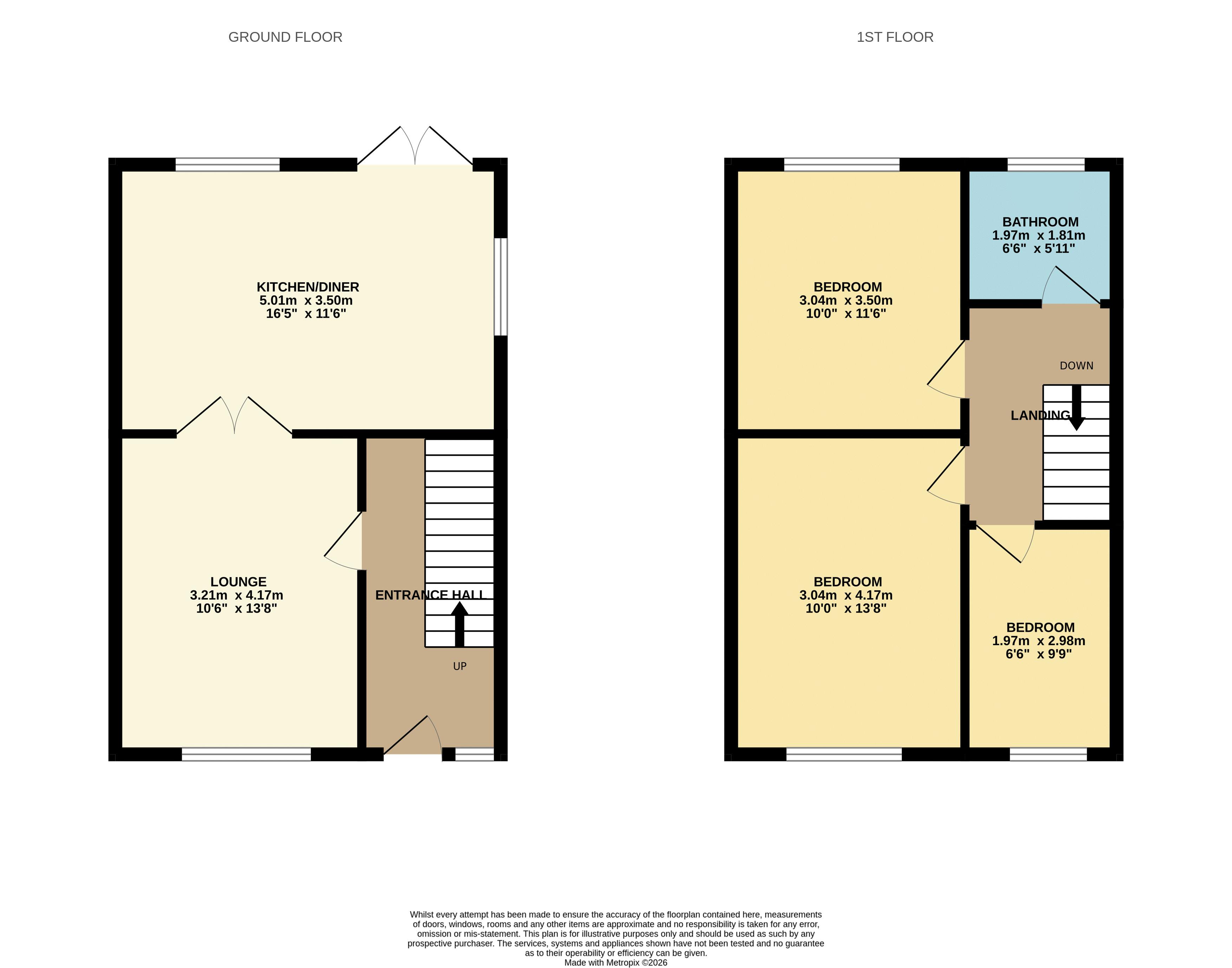 54, Duddingston Drive, Kirkcaldy floorplan