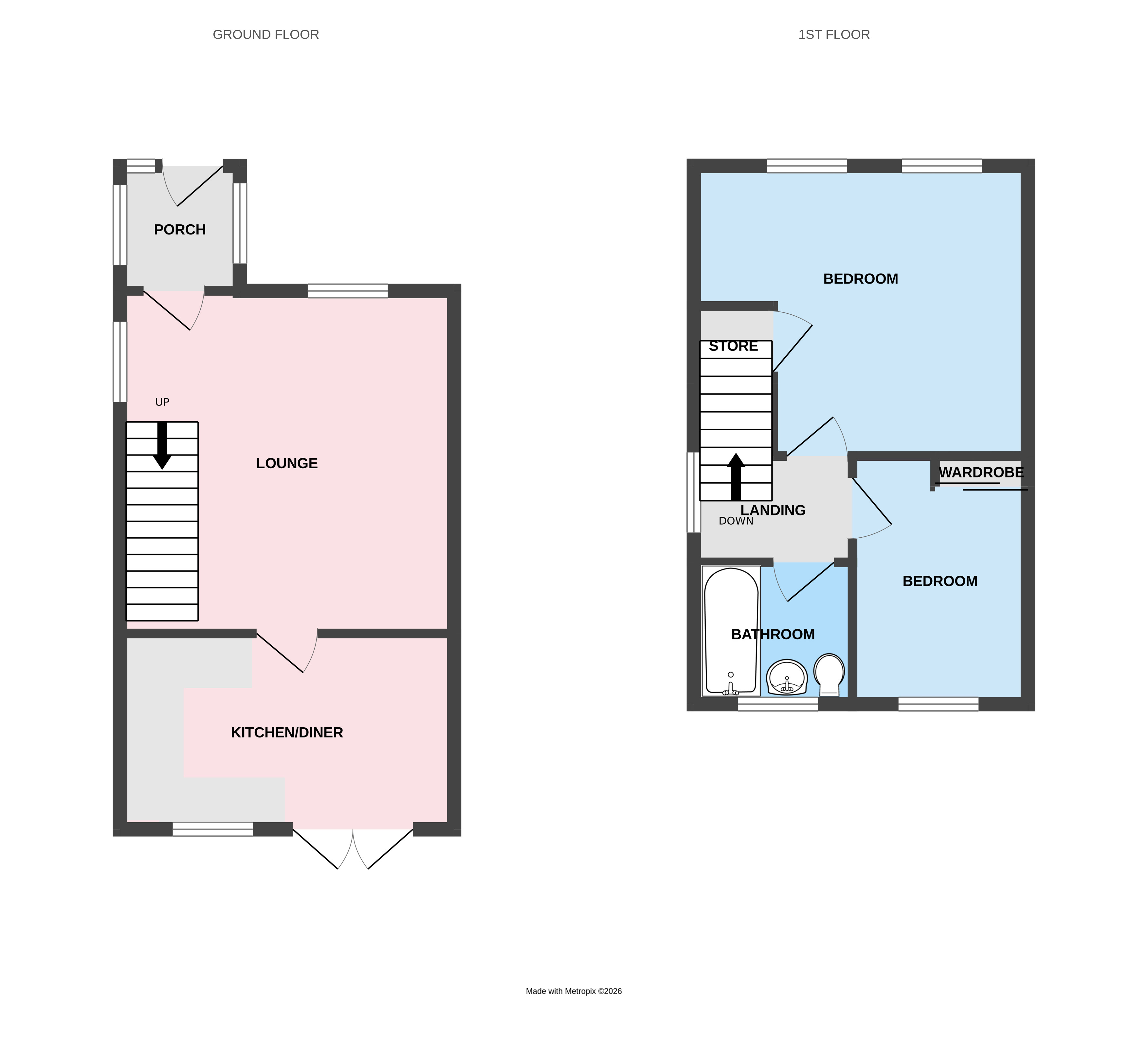 15, Whimbrel Close, Telford floorplan