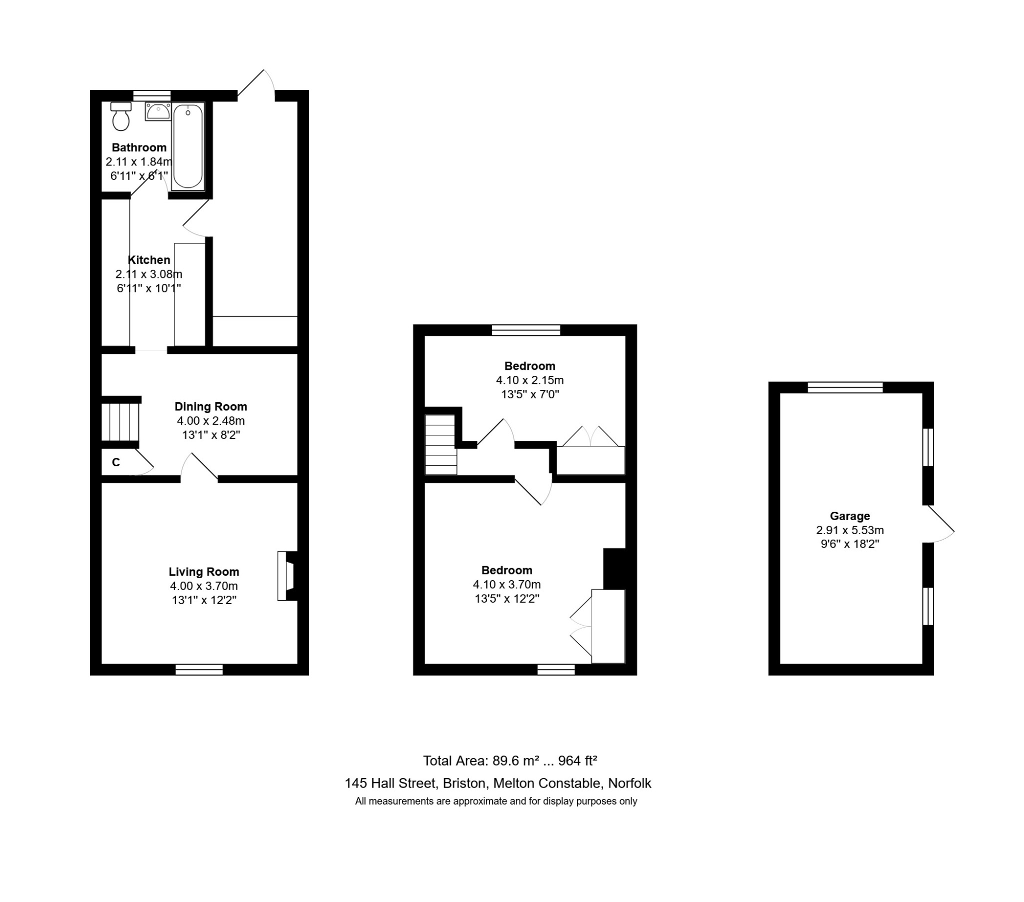 145, Hall Street, Melton Constable floorplan