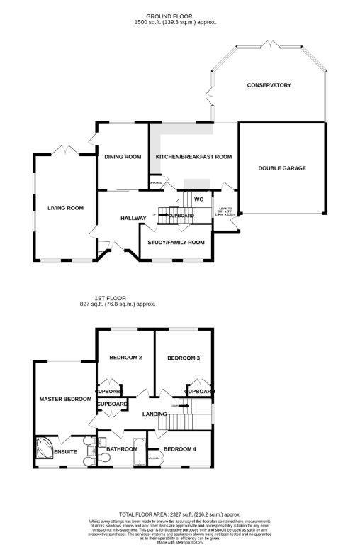7, Devonshire Drive, Camberley floorplan