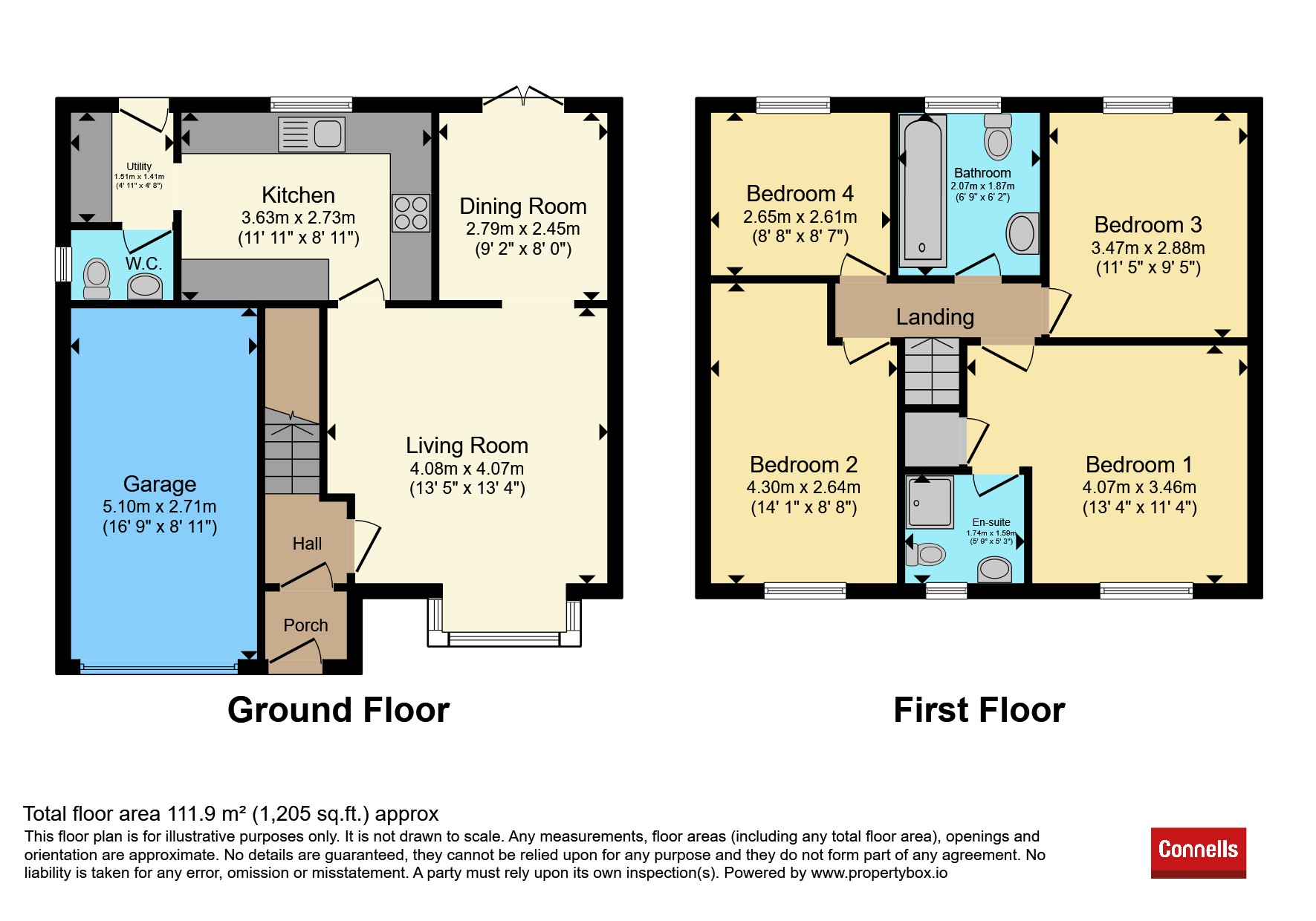 2, Hartland Close, HEREFORD floorplan