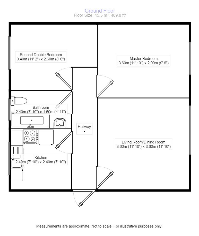 2 Bedrooms Flat to rent in Florence Road, Kingston Upon Thames KT2