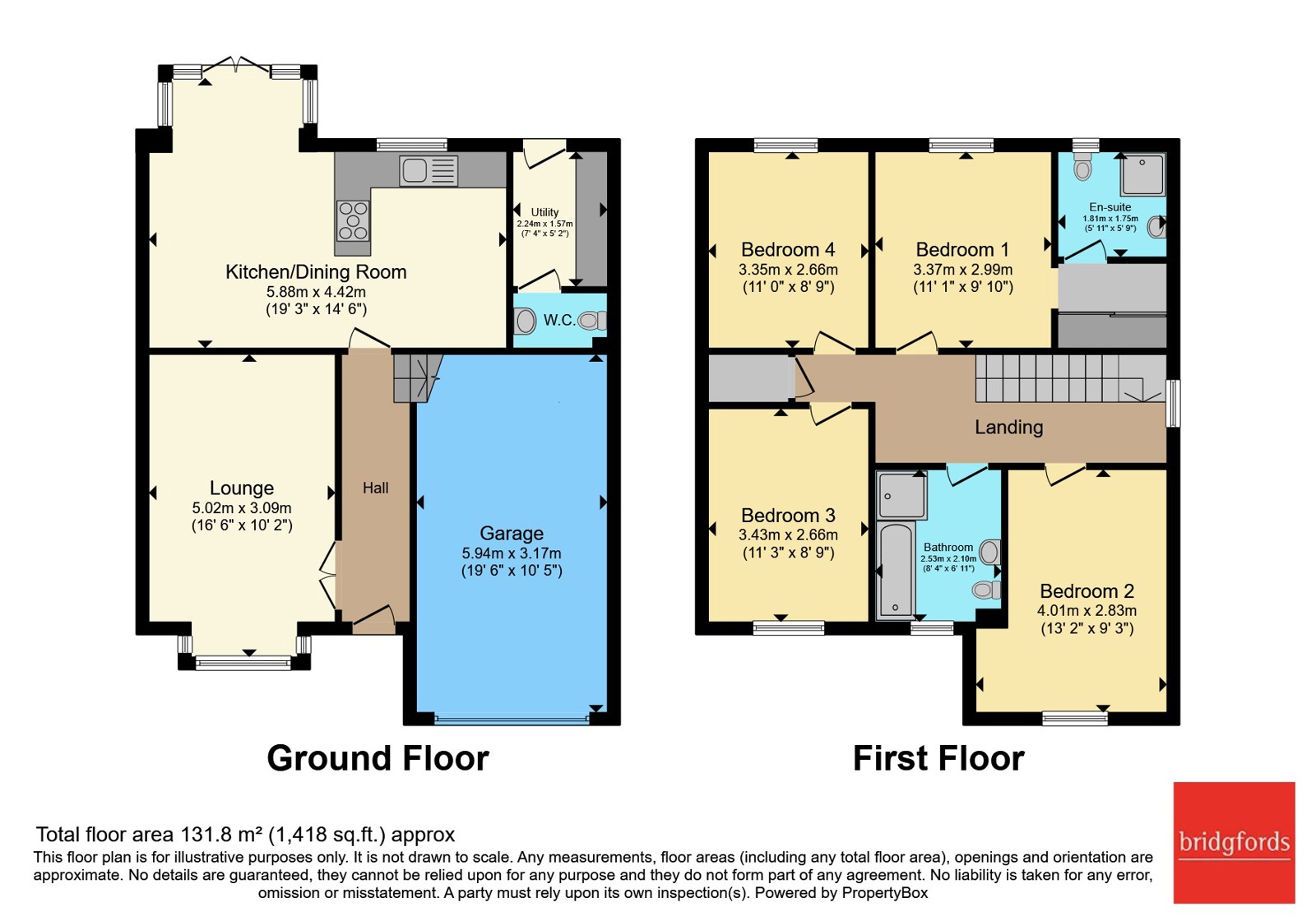 26, Pennine Avenue, West Yorkshire floorplan