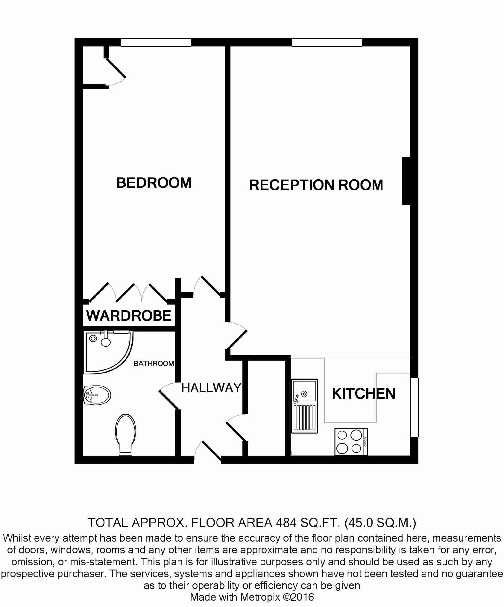 1 Bedrooms Flat for sale in Beatrice Lodge, Oxted, Surrey RH8
