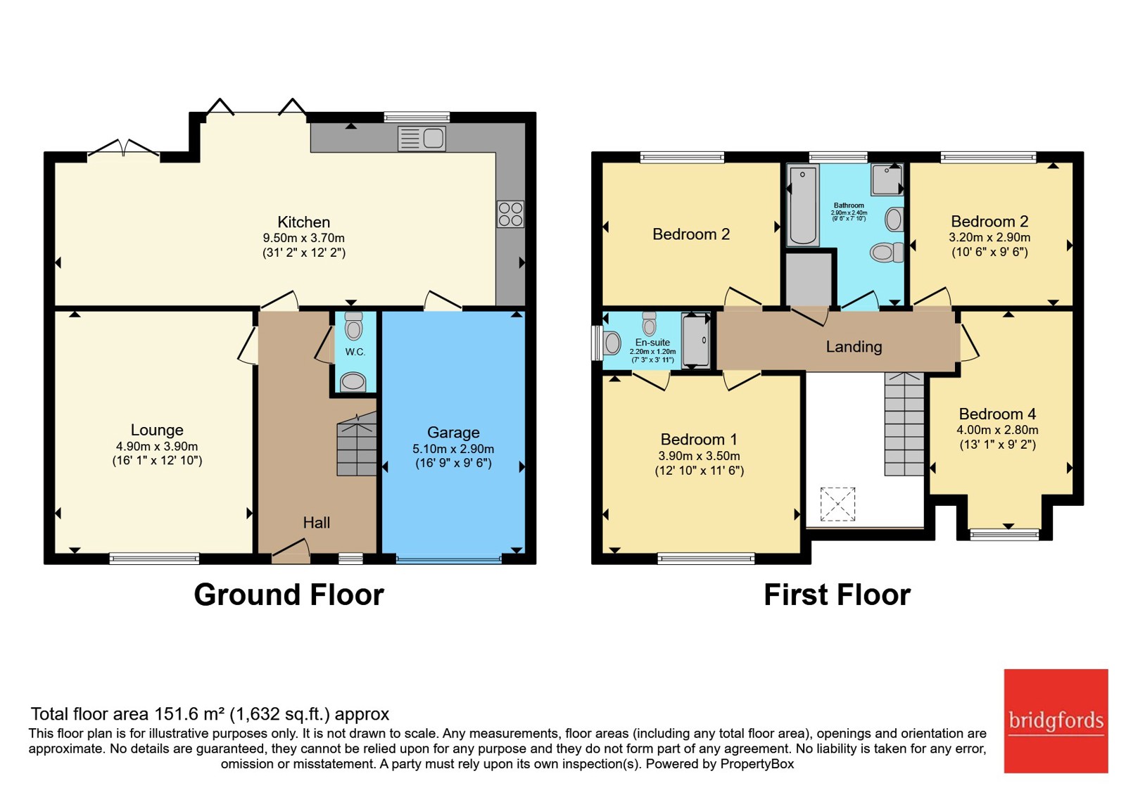 9, Page Drive, County Durham floorplan