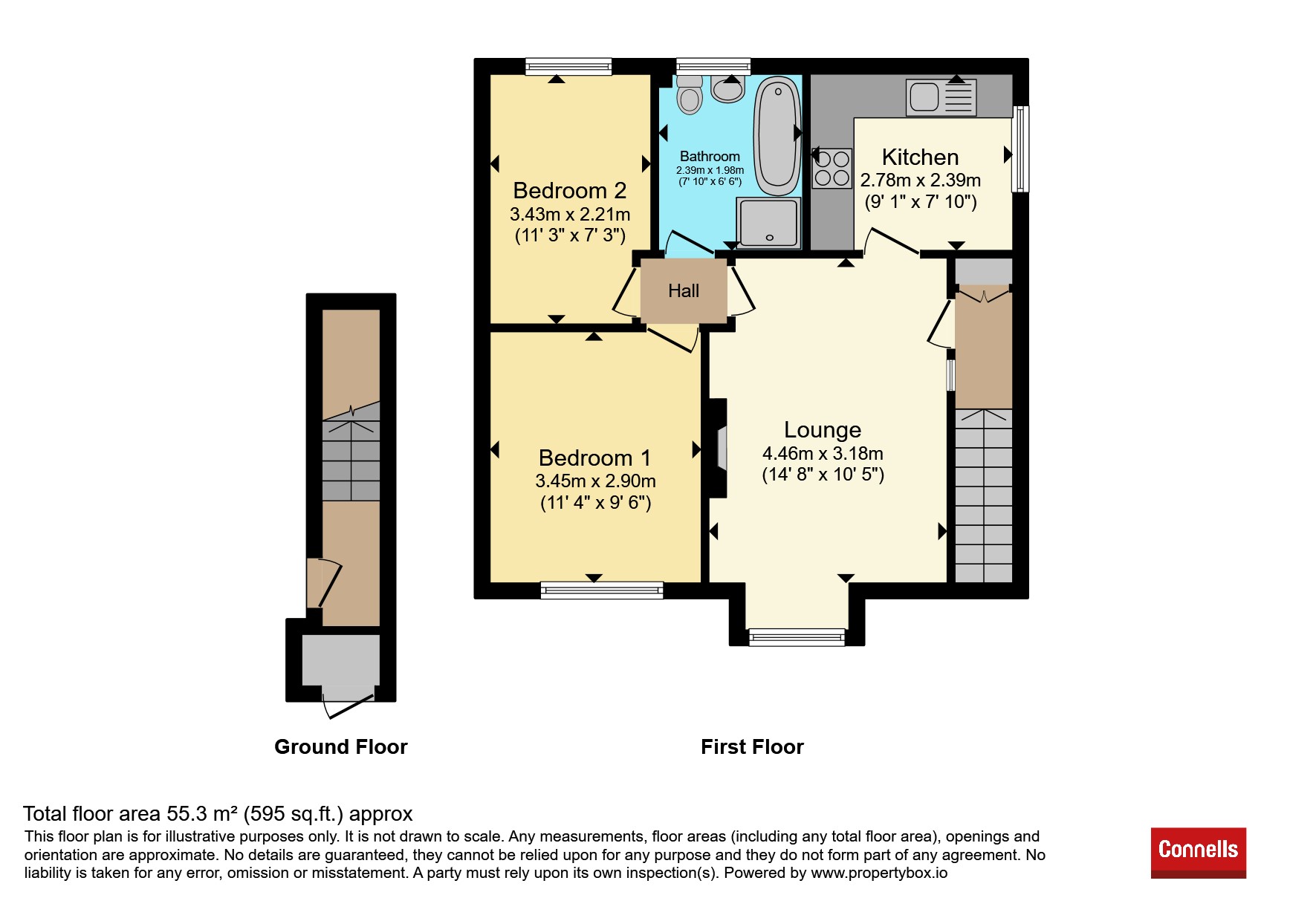 Flat 49, Albion Court, Albion Street, Leicester floorplan