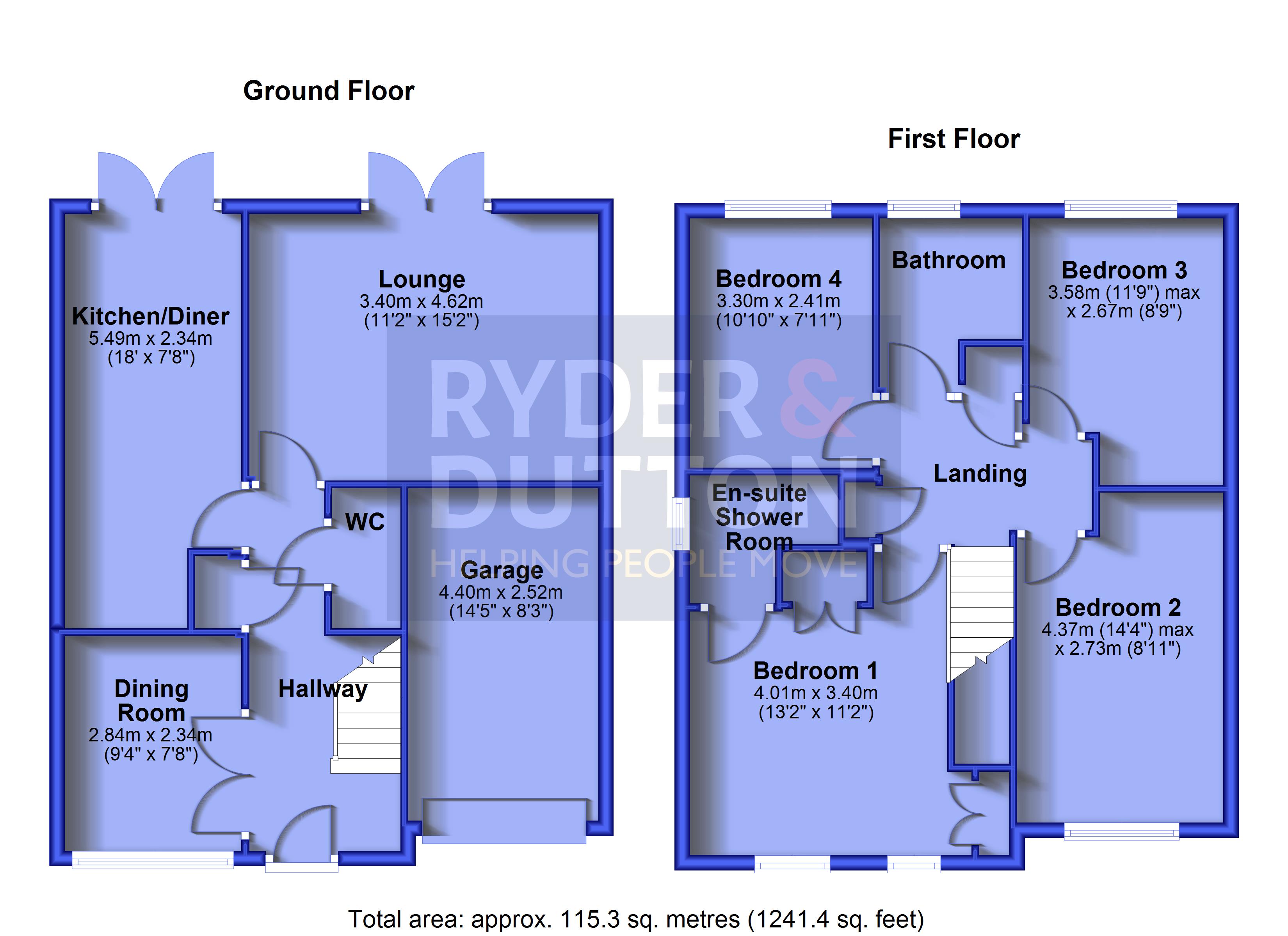 54, Gort Way, Greater Manchester floorplan