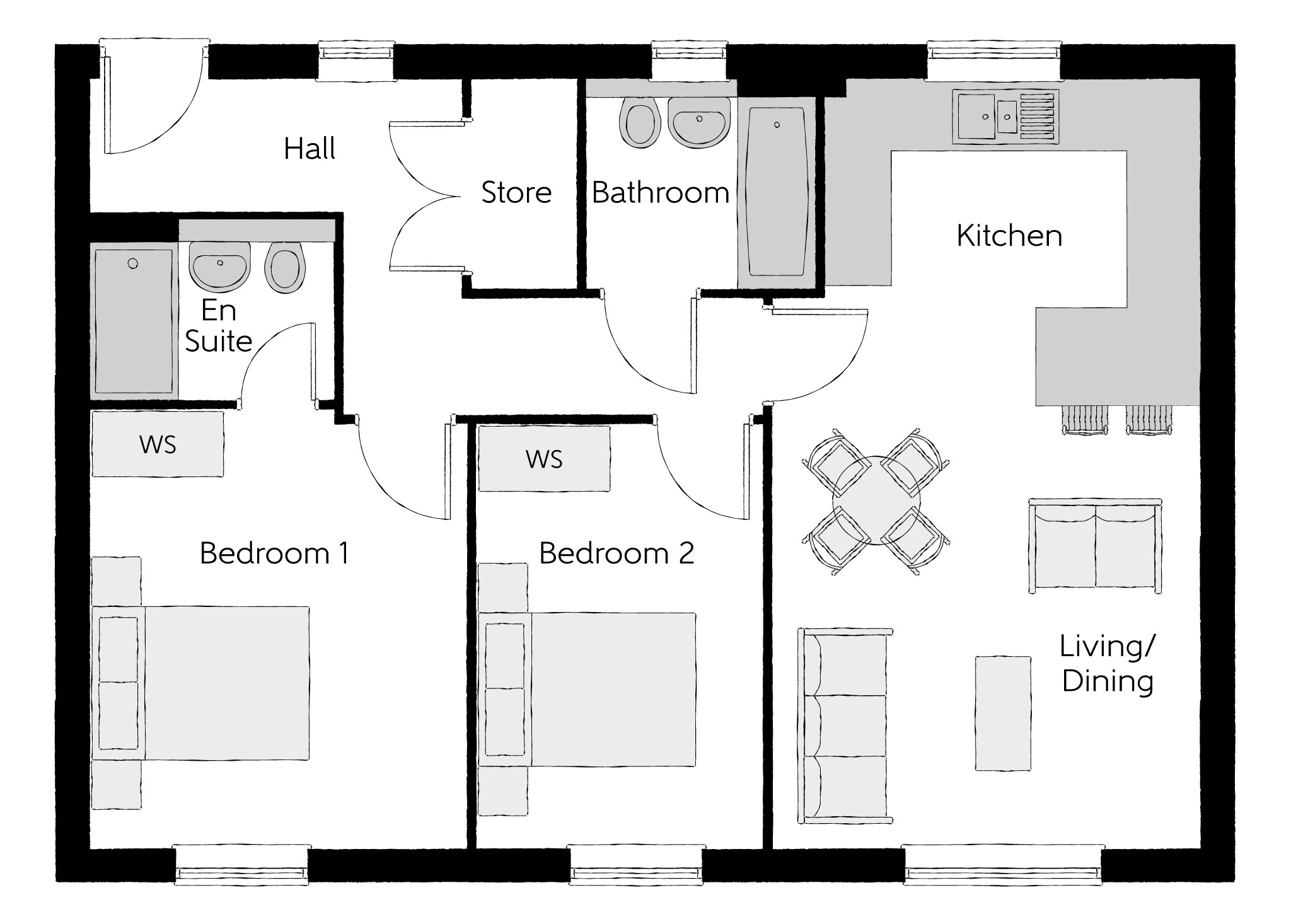 412, Church Road, Maidstone floorplan