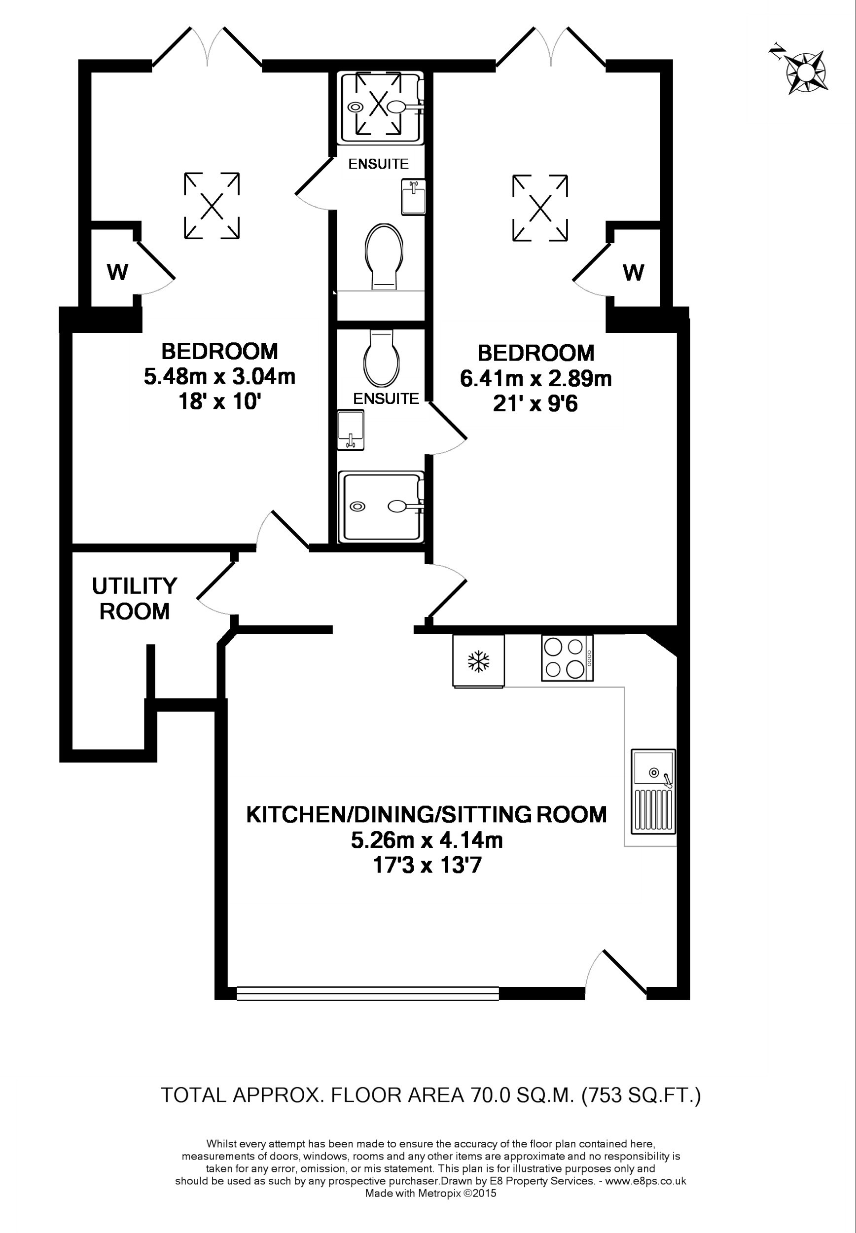 23A, Wharton Road, Oxford floorplan