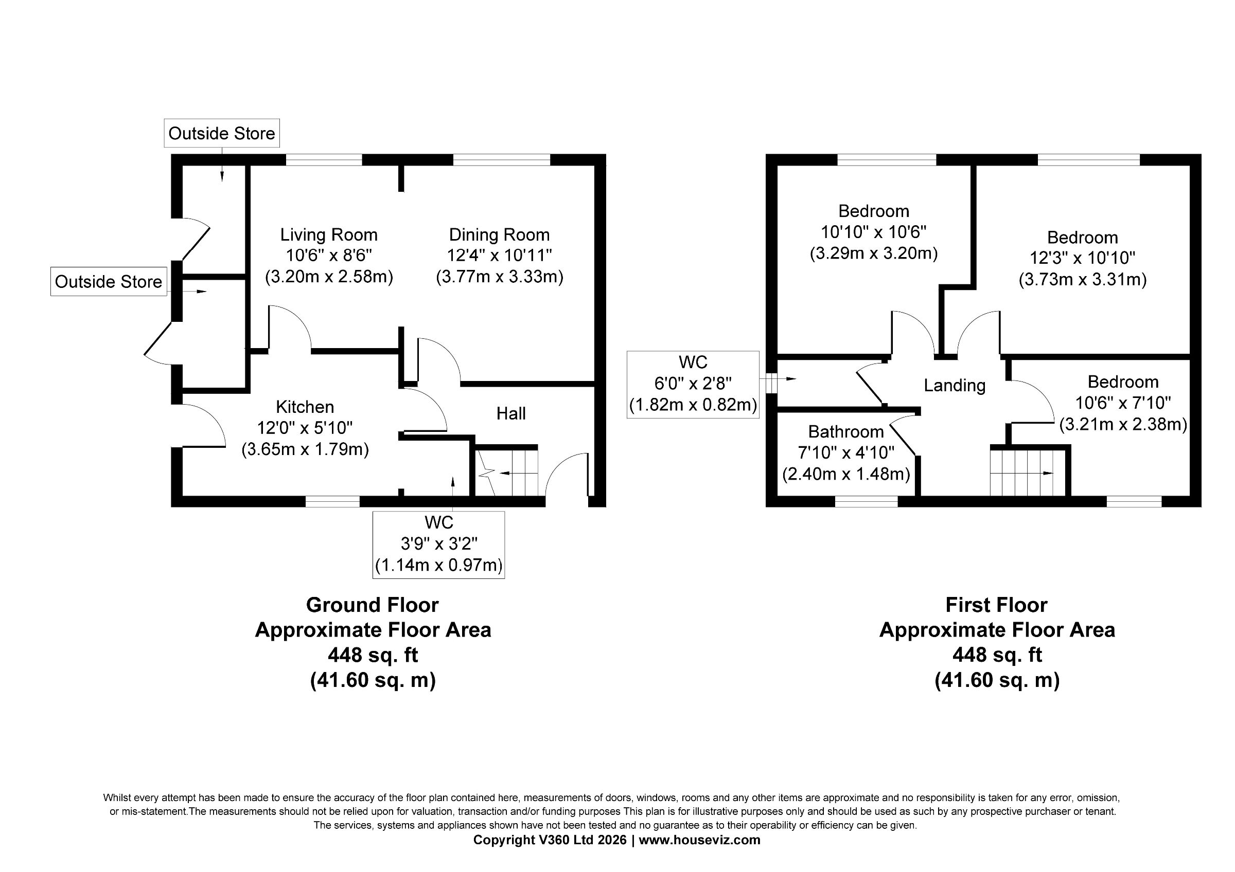 17 Willow Avenue, Nottingham floorplan
