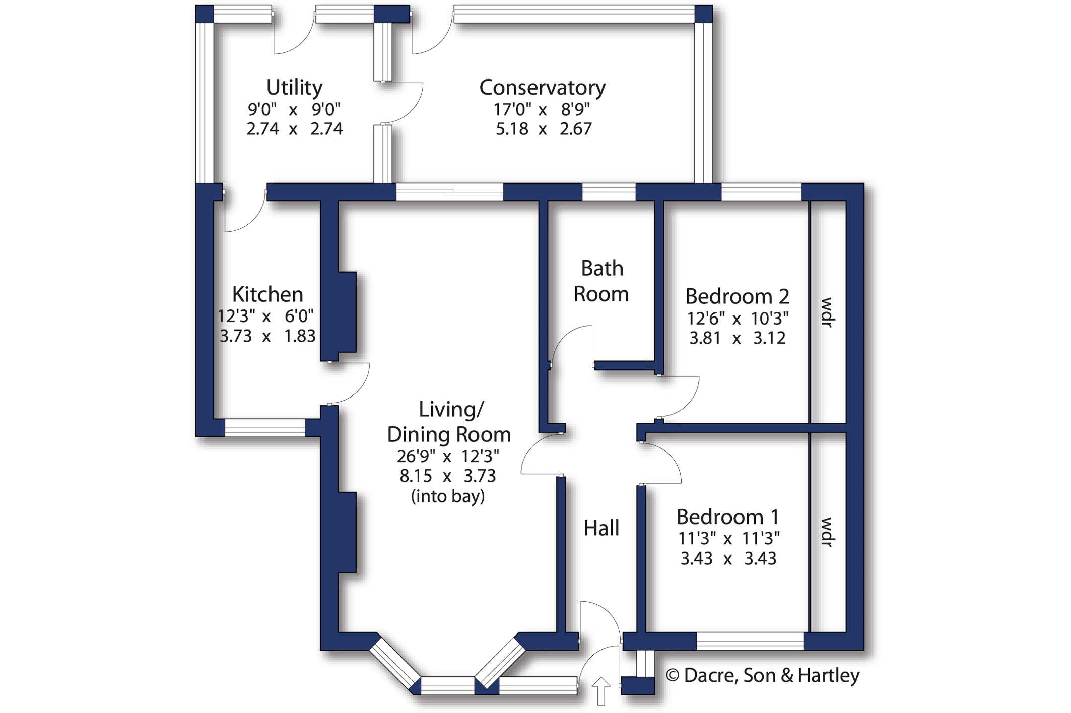 8, Nab Wood Grove, West Yorkshire floorplan