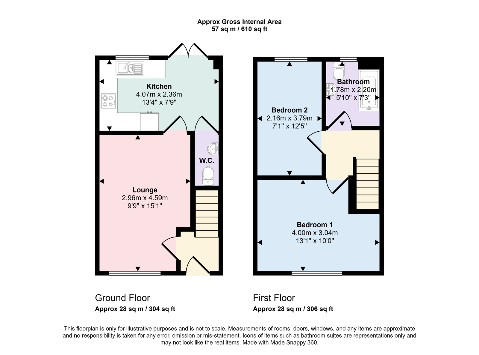 6, Finn Close, Workington floorplan