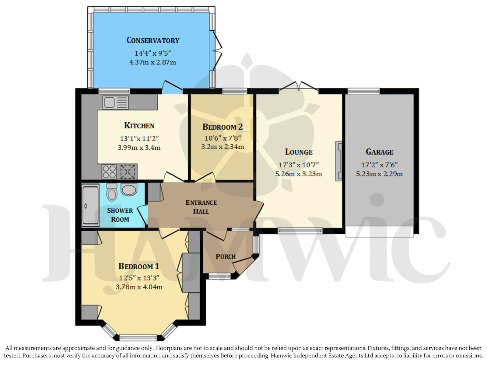 23, Rownhams Close, Southampton floorplan