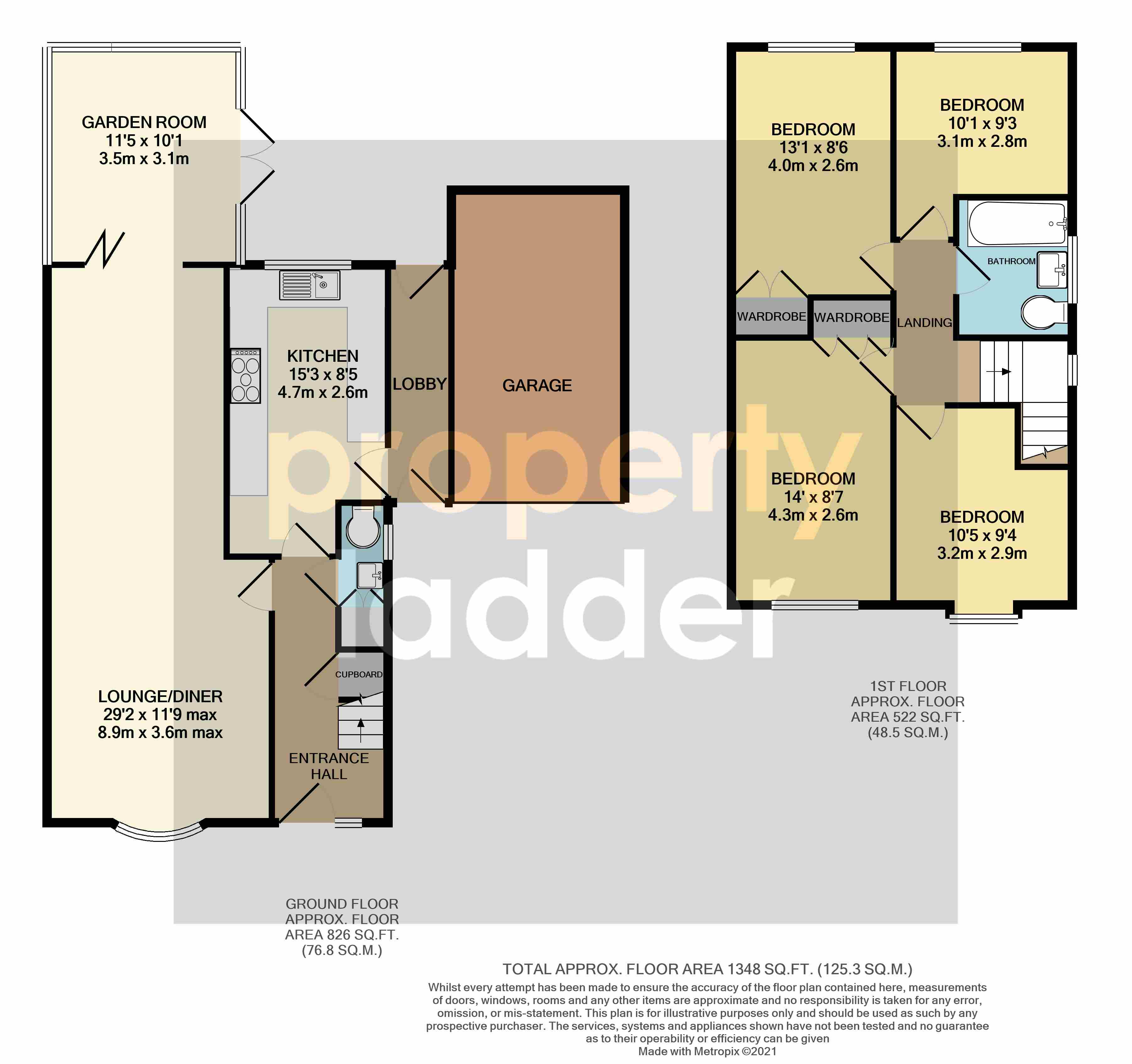 91, Chestnut Avenue, Norwich floorplan
