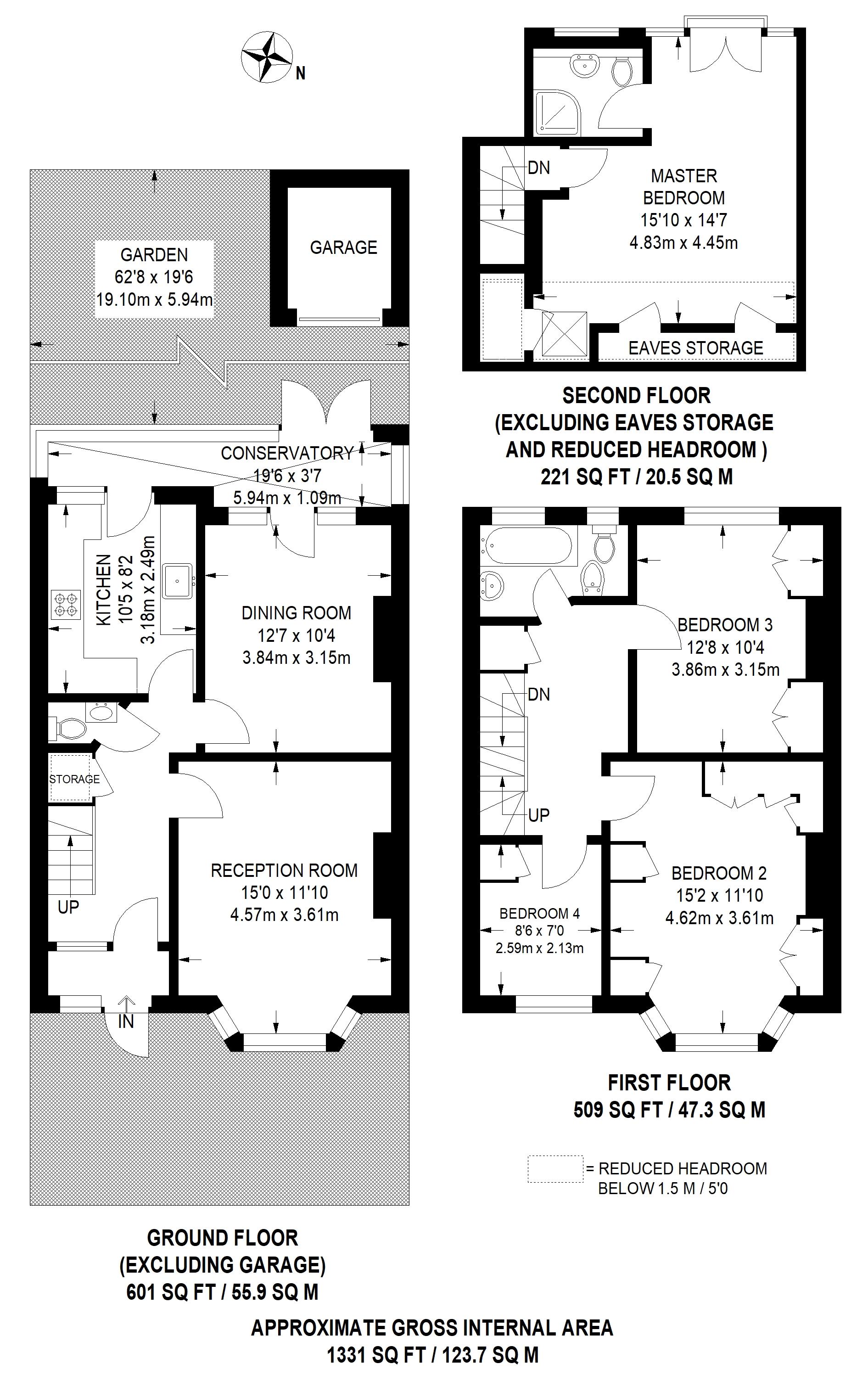 4 Bedrooms Terraced house to rent in Village Way, Beckenham BR3