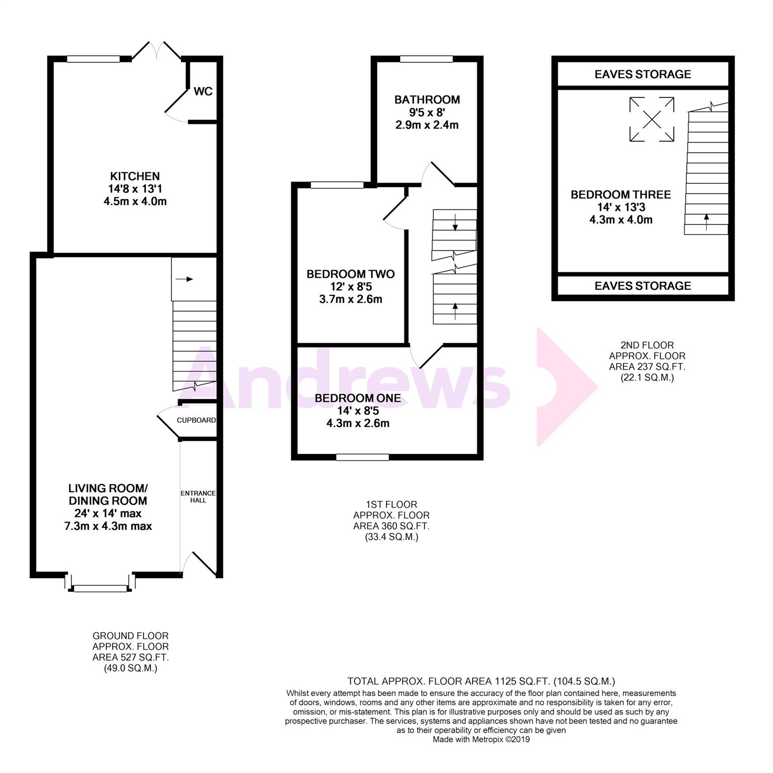 3 Bedrooms Terraced house for sale in Priory Road, Gloucester GL1