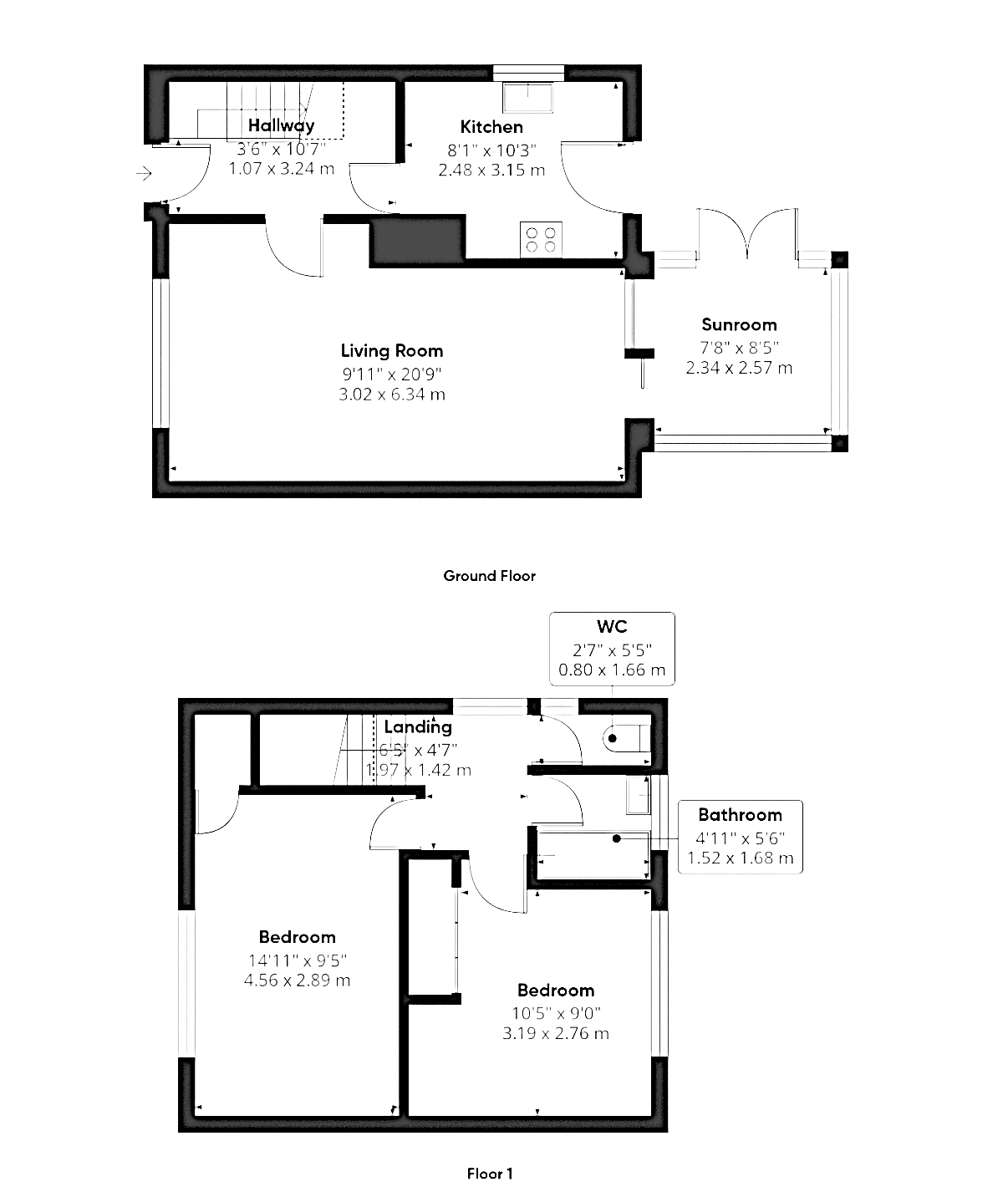 5, Hazel Close, Hazel Close, Worcester floorplan