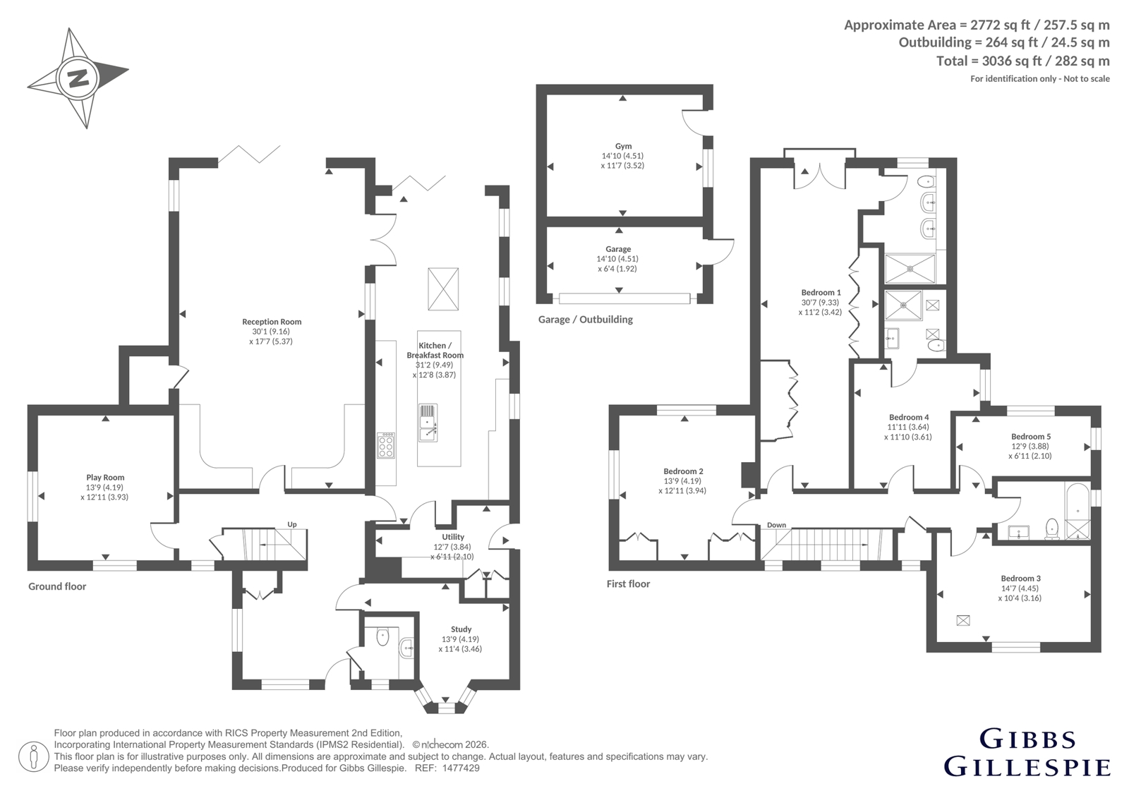 The Small House,, Slade Oak Lane, Buckinghamshire floorplan