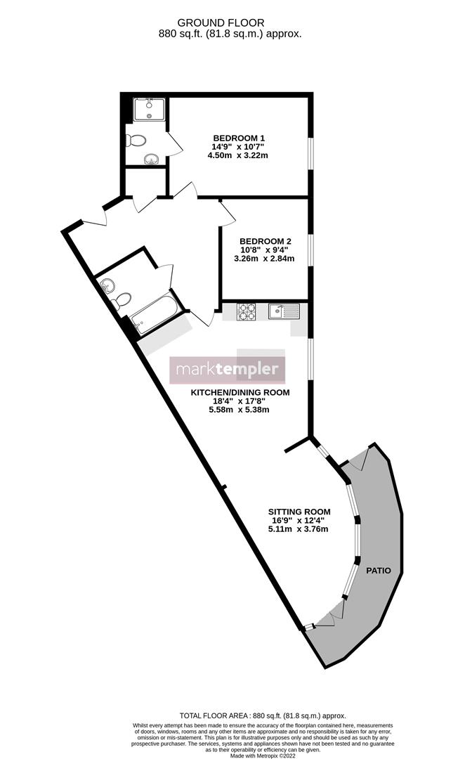 Wren Gardens, Portishead, Bristol BS20, 2 bedroom flat for sale