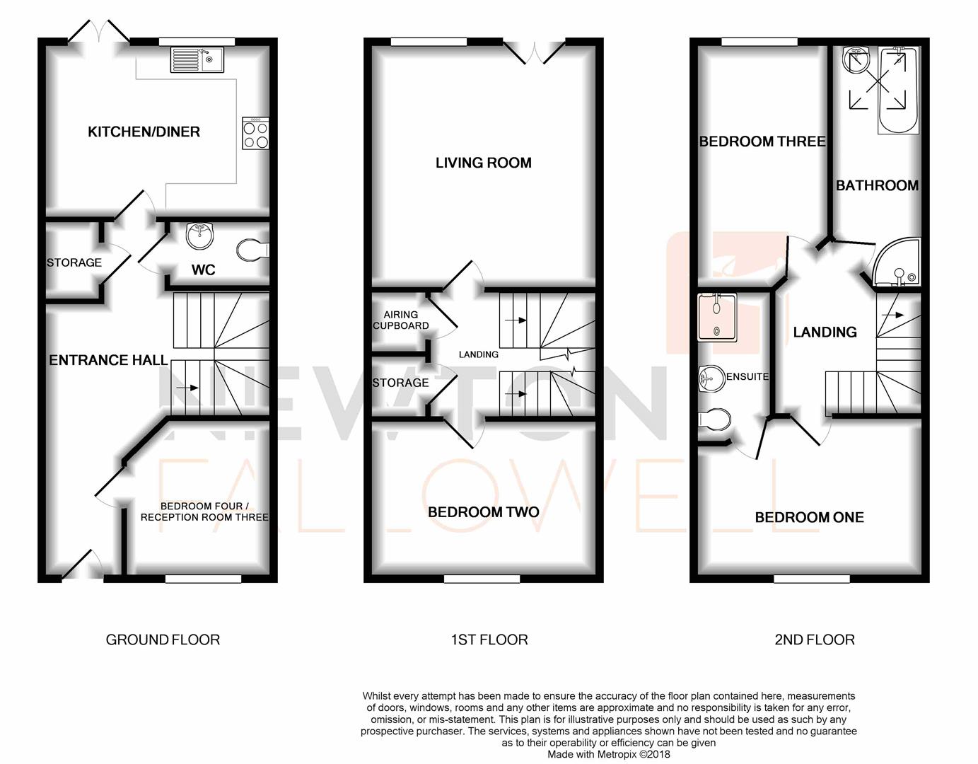 4 Bedrooms Town house for sale in Shobnall Street, Burton-On-Trent DE14