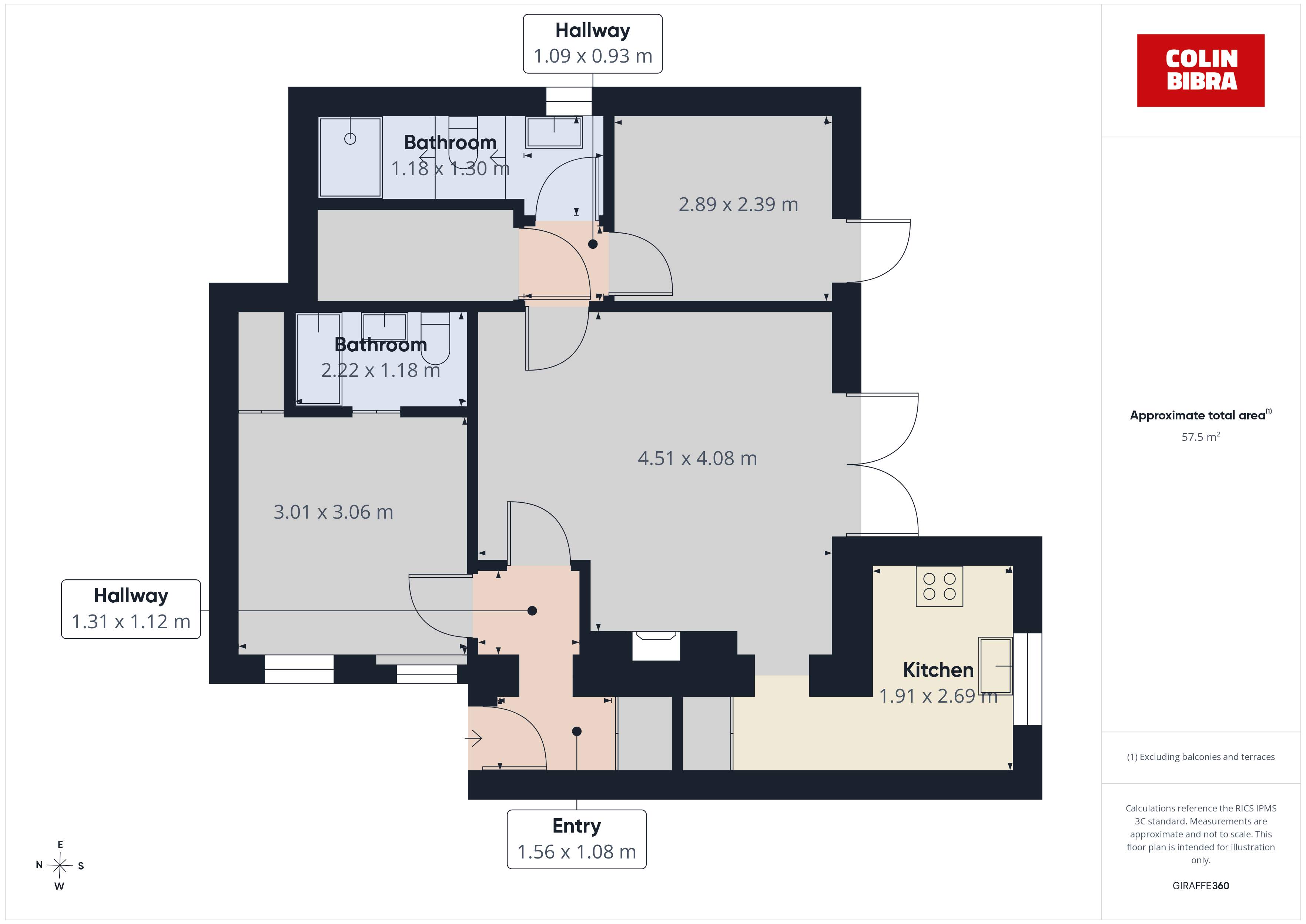 Flat 2, 86, Madeley Road, Ealing floorplan
