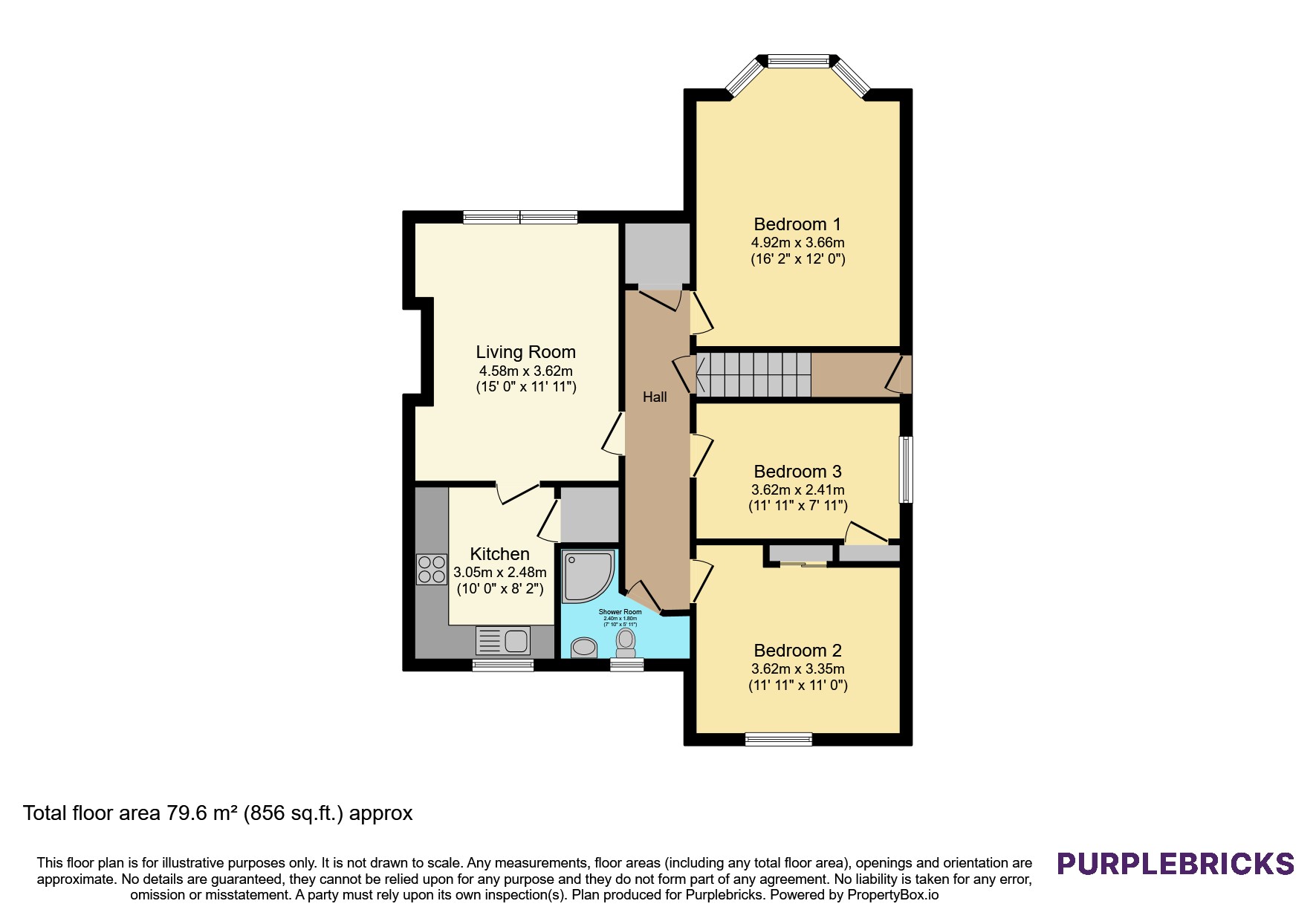 15, Burnbrae Street, Glasgow floorplan