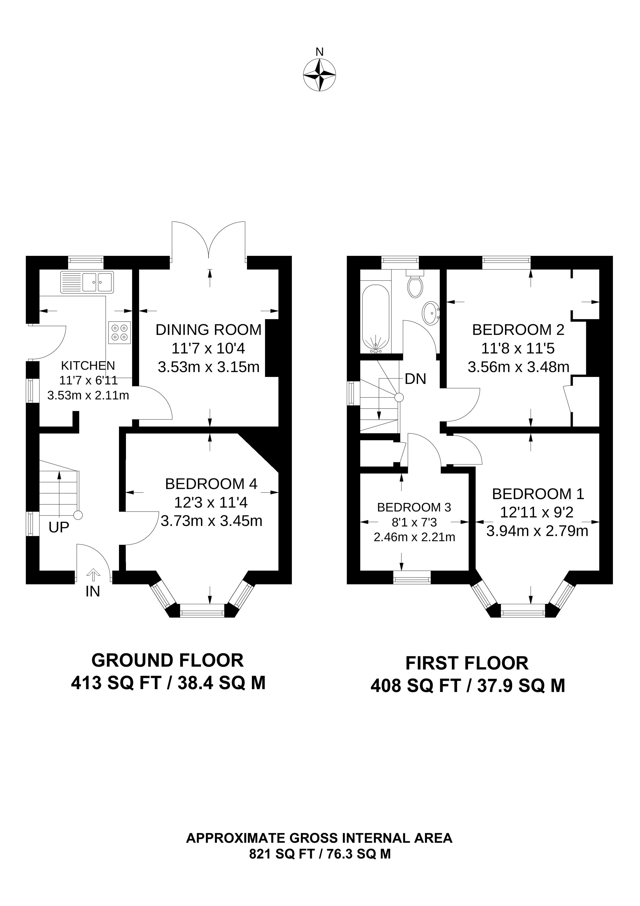 4 Bedrooms Semi-detached house to rent in Beech Grove, Guildford GU2