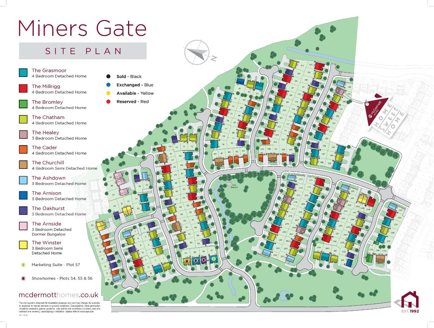 Plot 242, The Oakhurst, Miners Gate, off Ellison Fold Way, Darwen floorplan