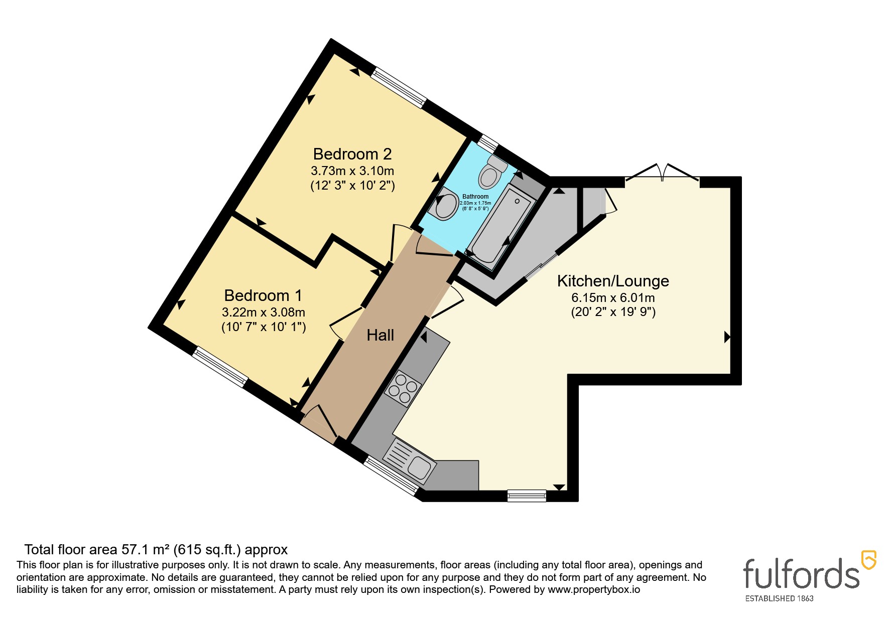 45, Cambridge Way, Devon floorplan