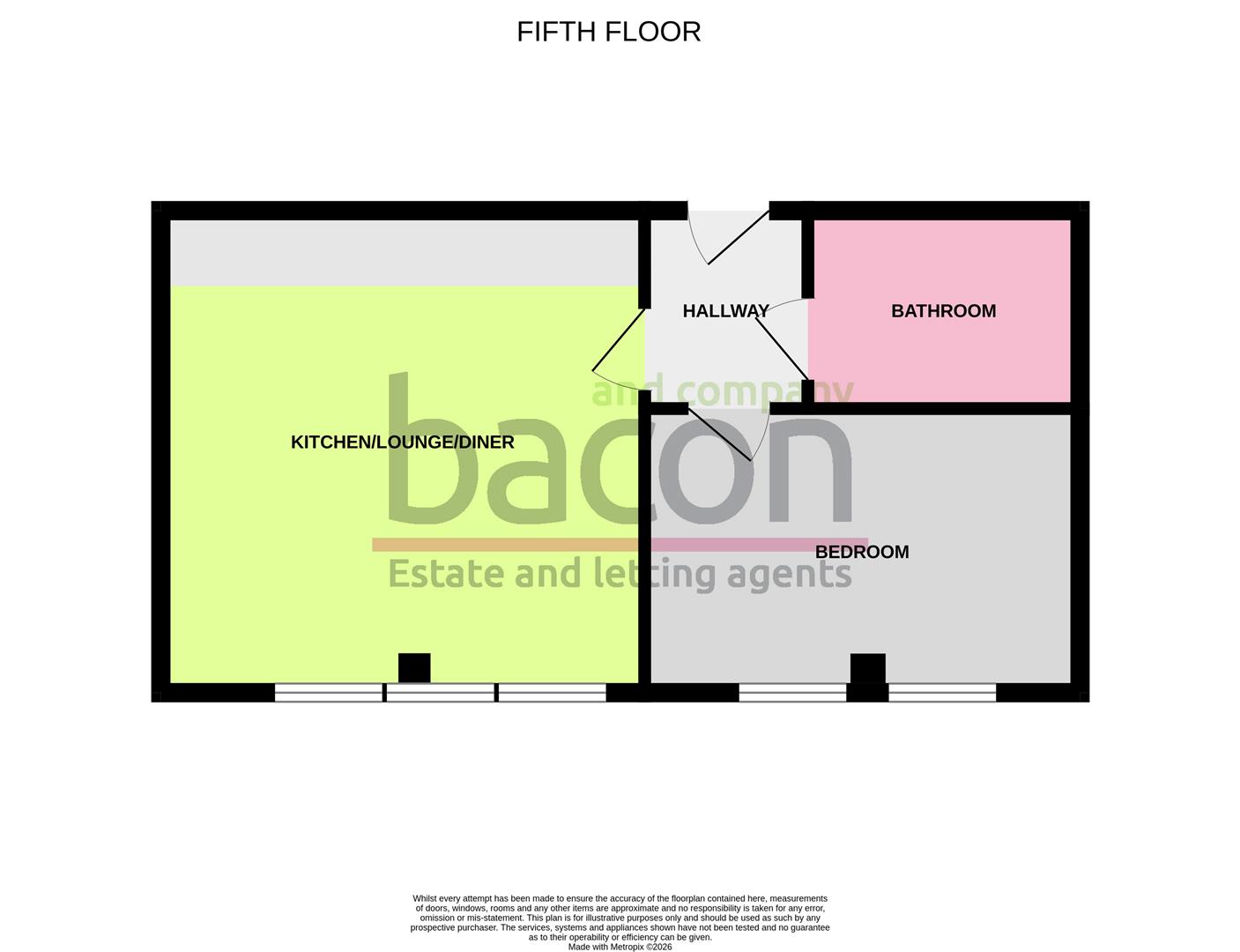 57, Westmoreland House, 27 Strand Parade, Worthing floorplan