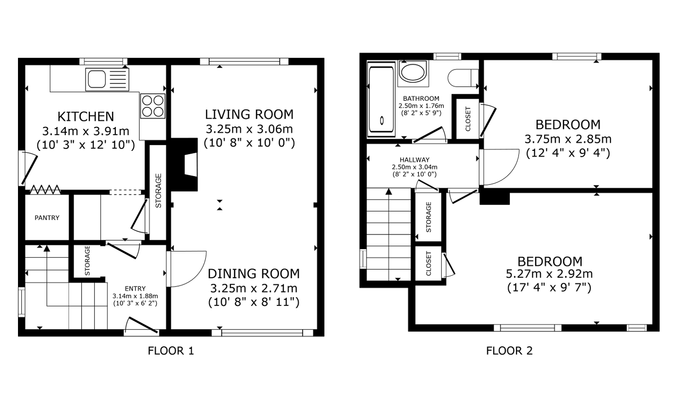 Burnee, Alloa floorplan