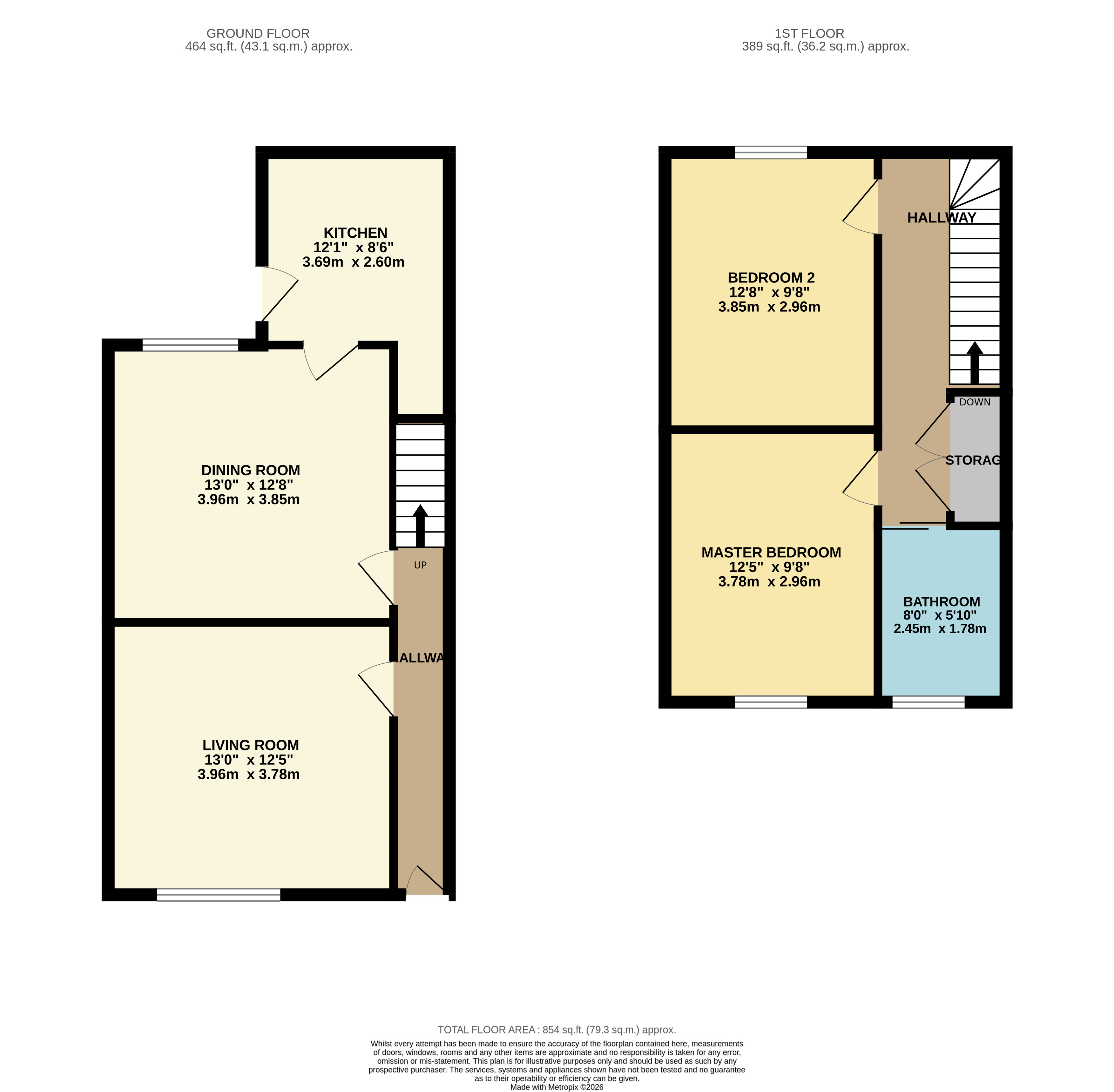 65, Chapel Street, Stockport floorplan