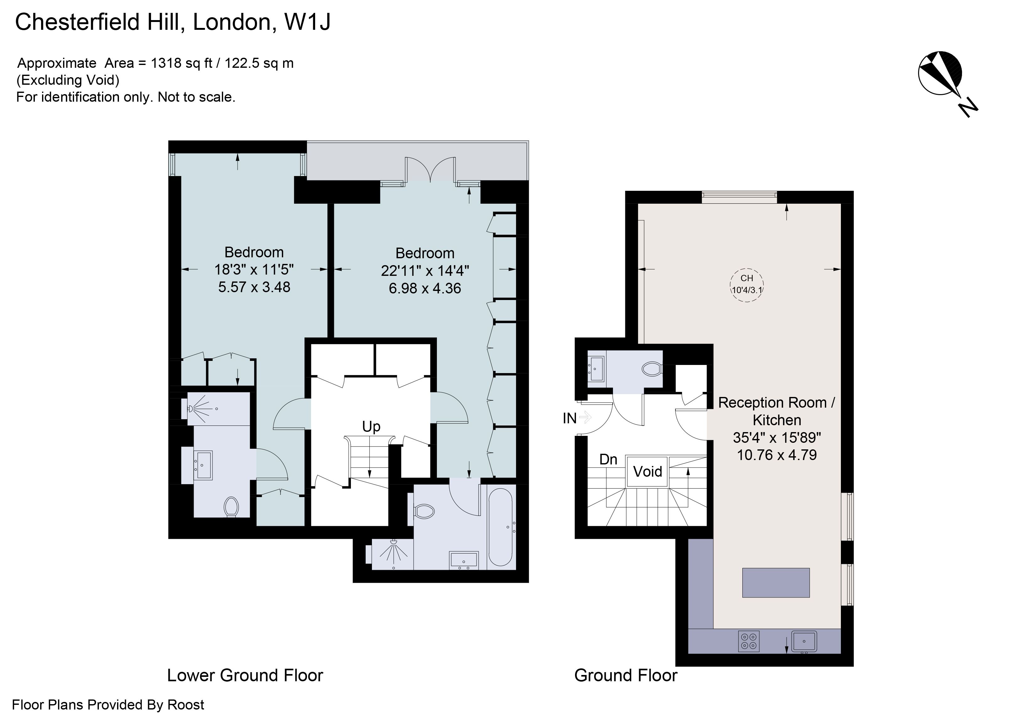 Apartment A, 8, Chesterfield Hill, London floorplan
