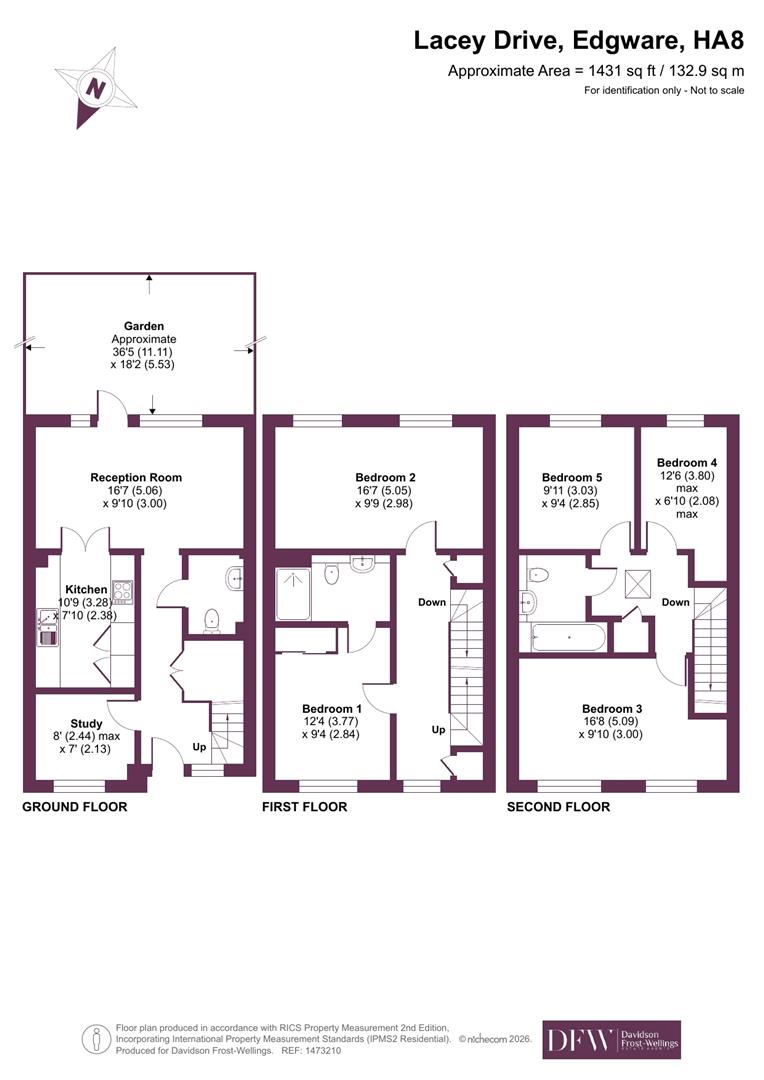 20, Lacey Drive, Edgware floorplan