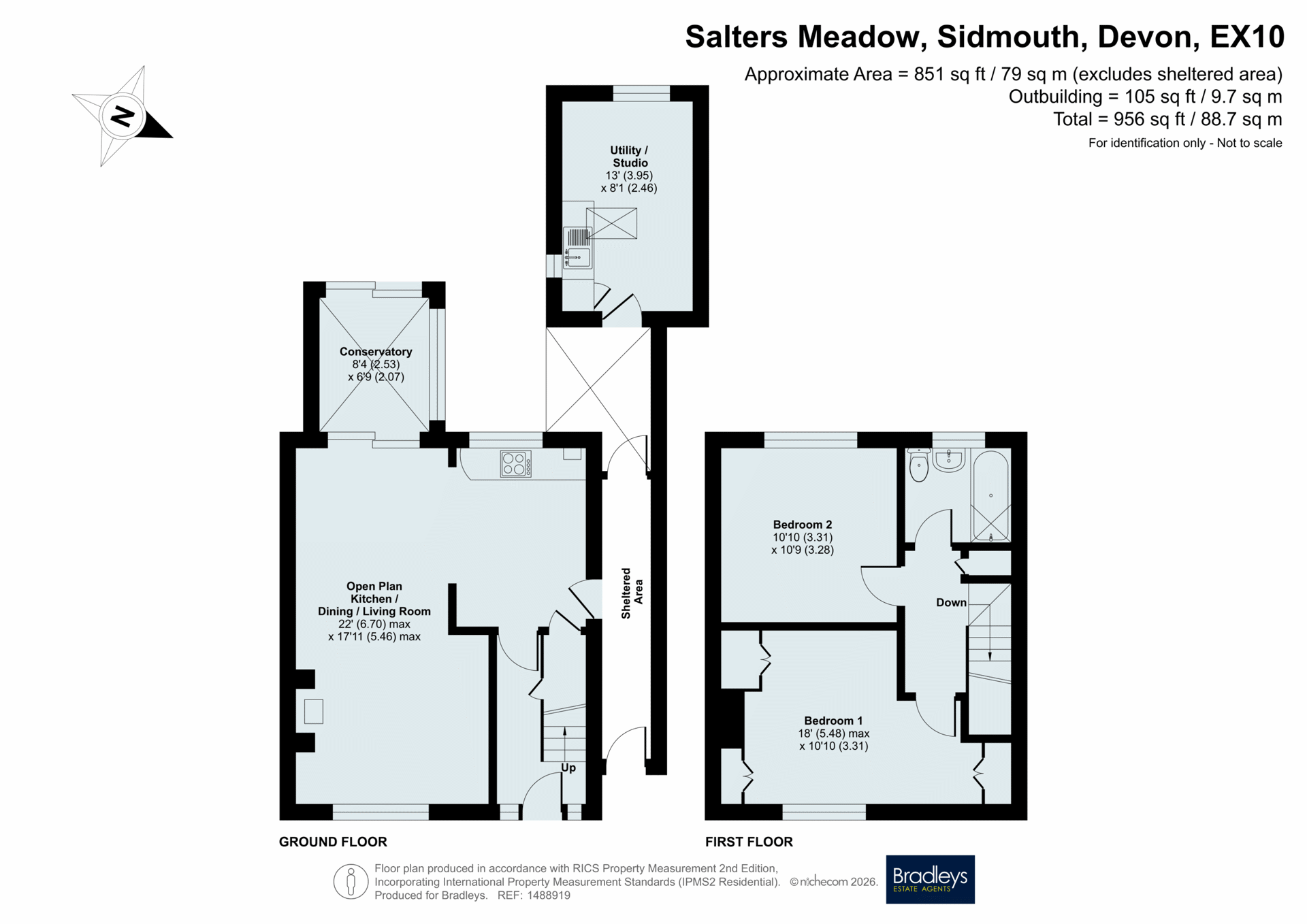 12, Salters Meadow, Devon floorplan
