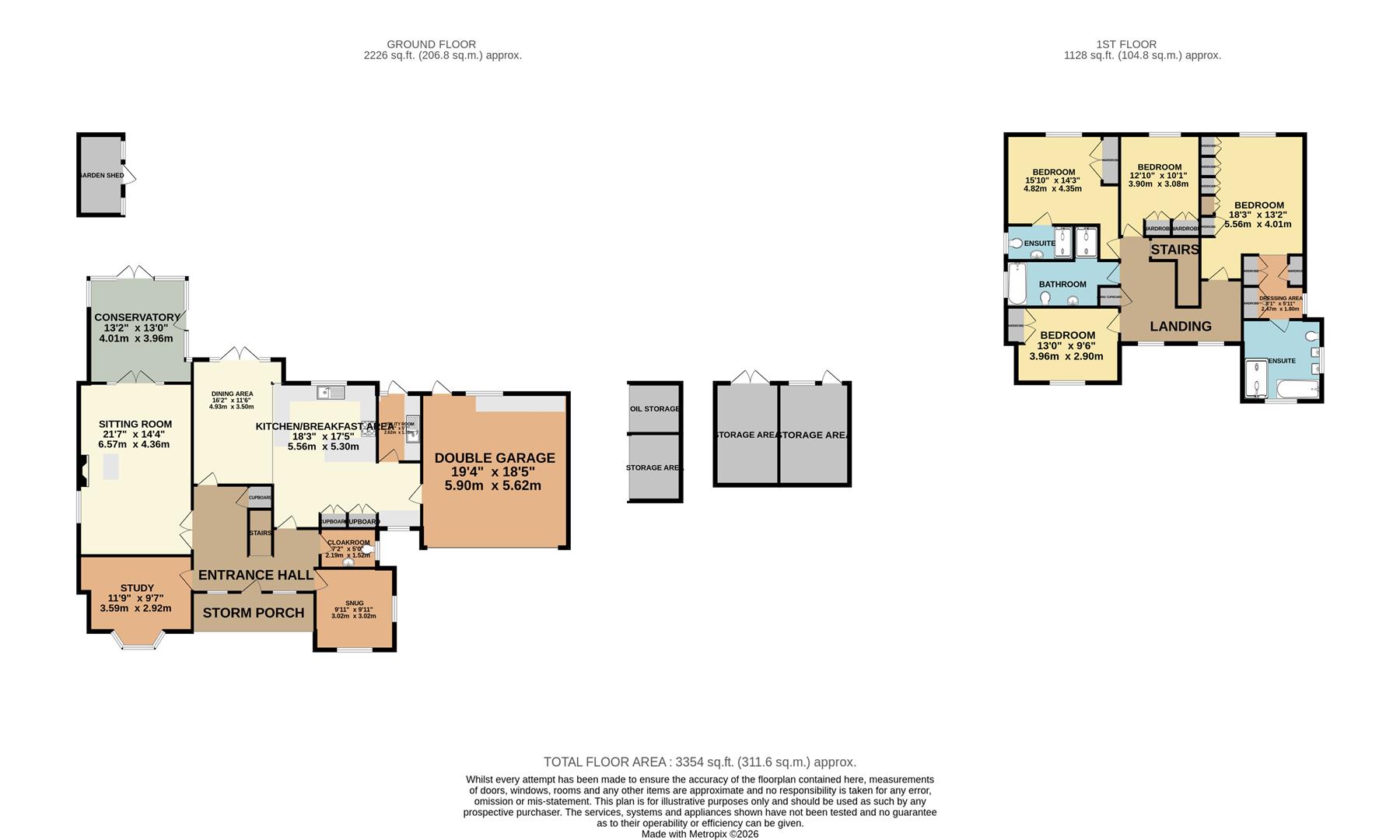 Mulsanne, 5, Coombe Lea, Chepstow floorplan