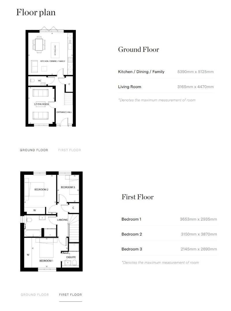 Plot 42, Skylarks, Brighton floorplan