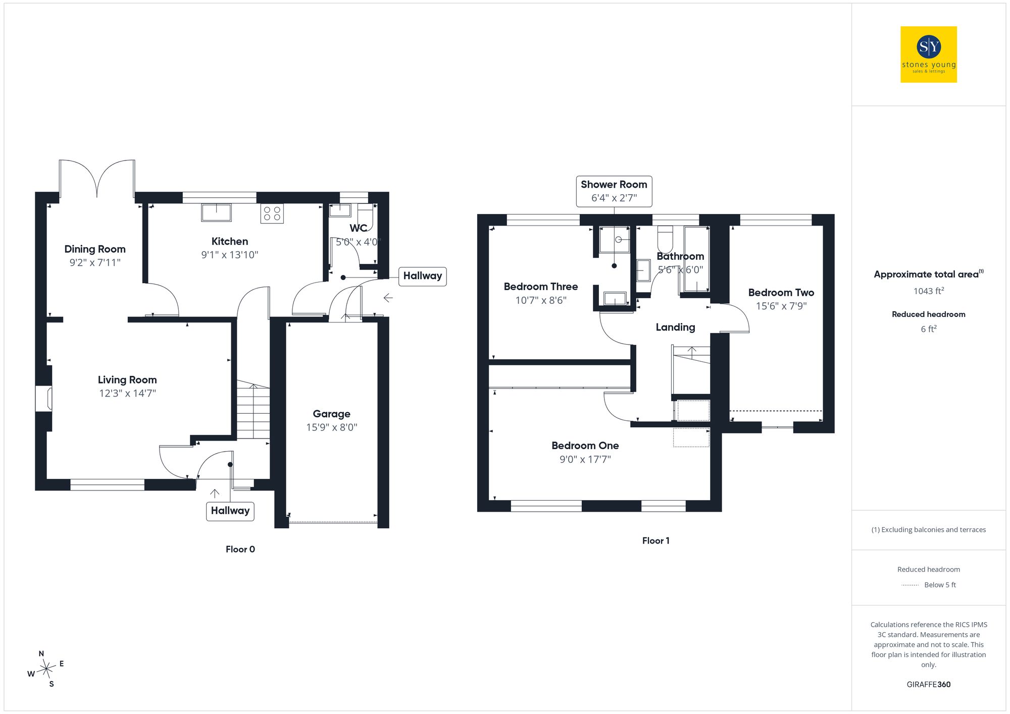 21 Abbott Clough Avenue, Blackburn floorplan