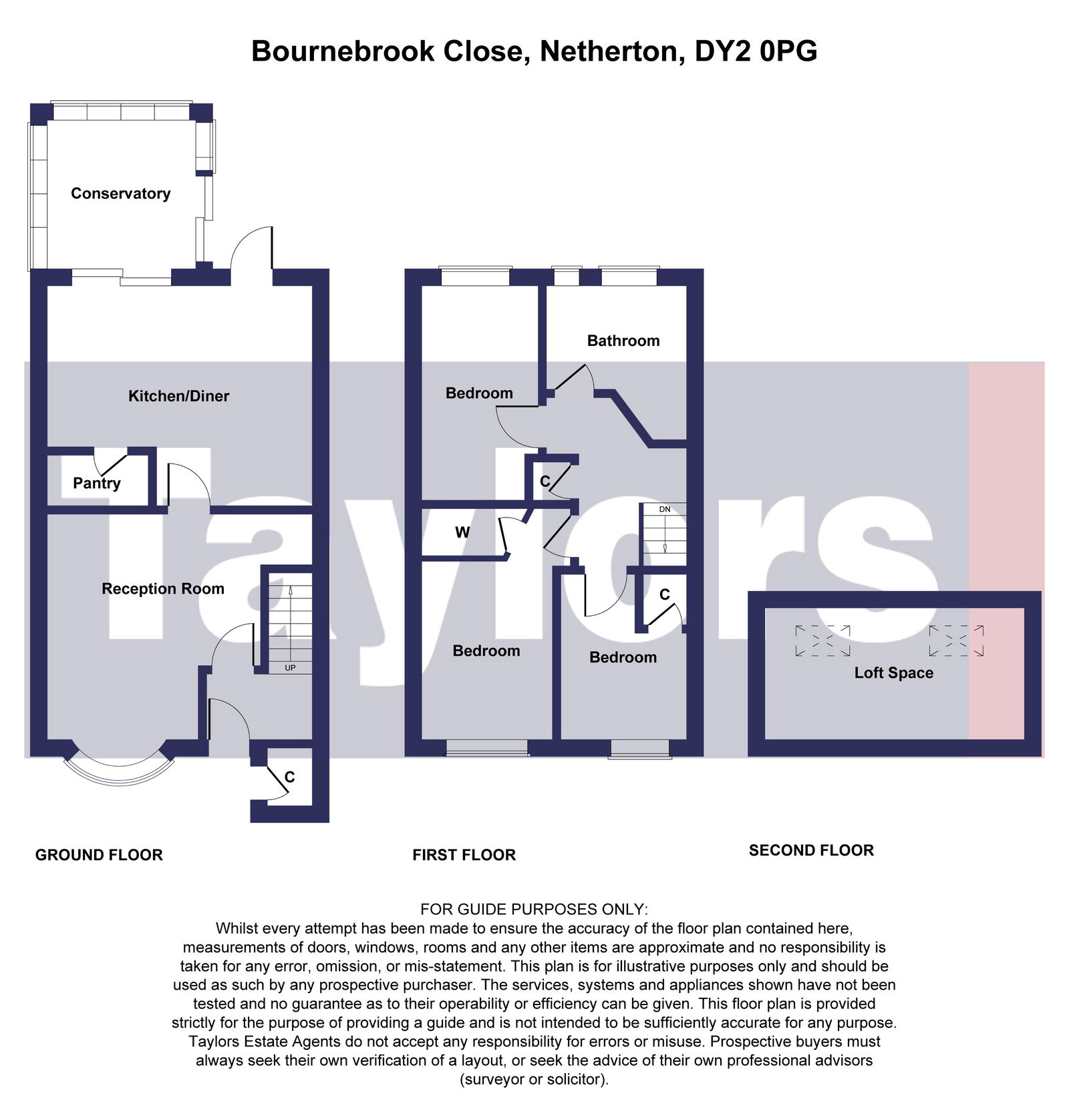 10, Bournebrook Close, Dudley floorplan