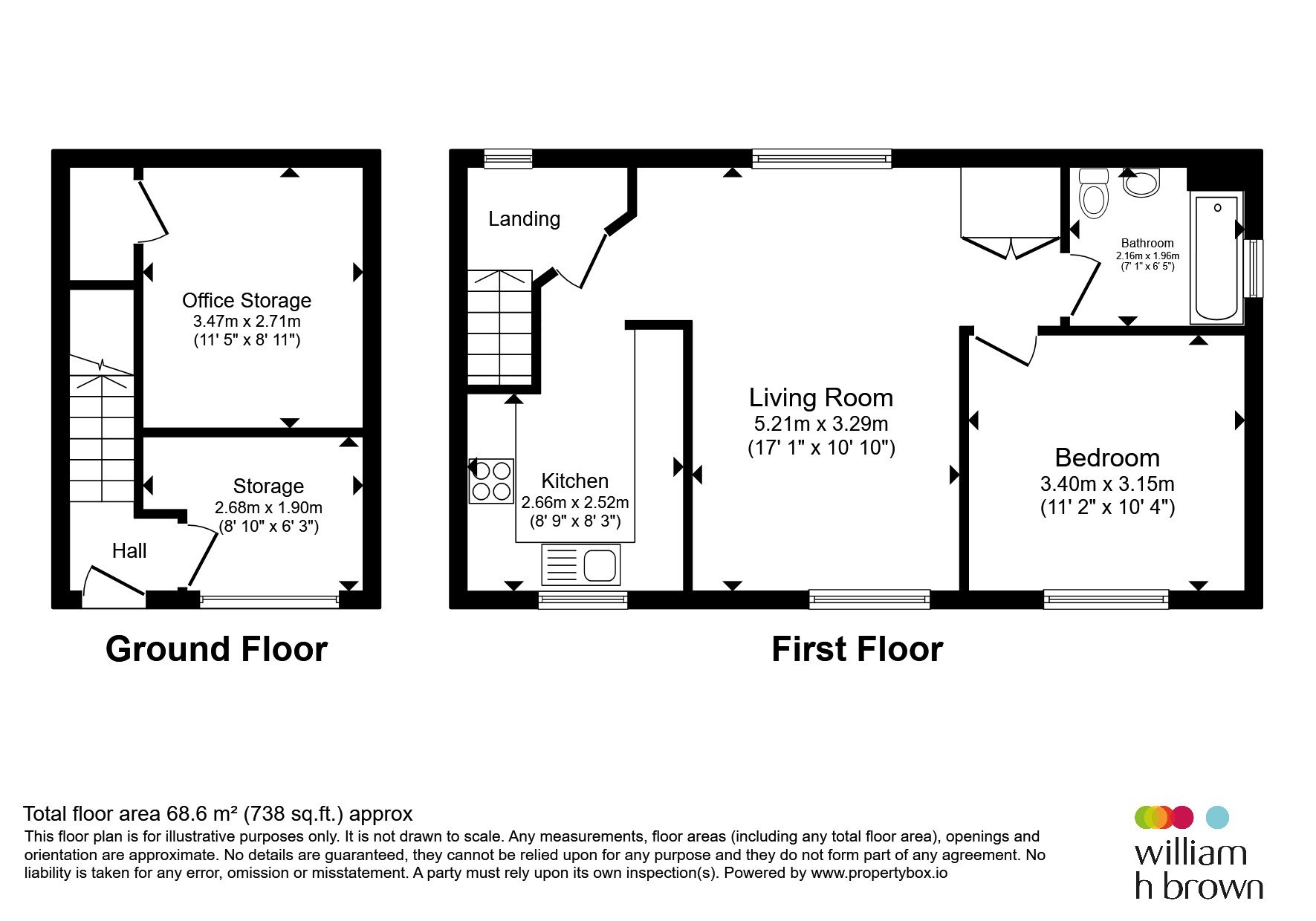 Longlands, Bradford floorplan